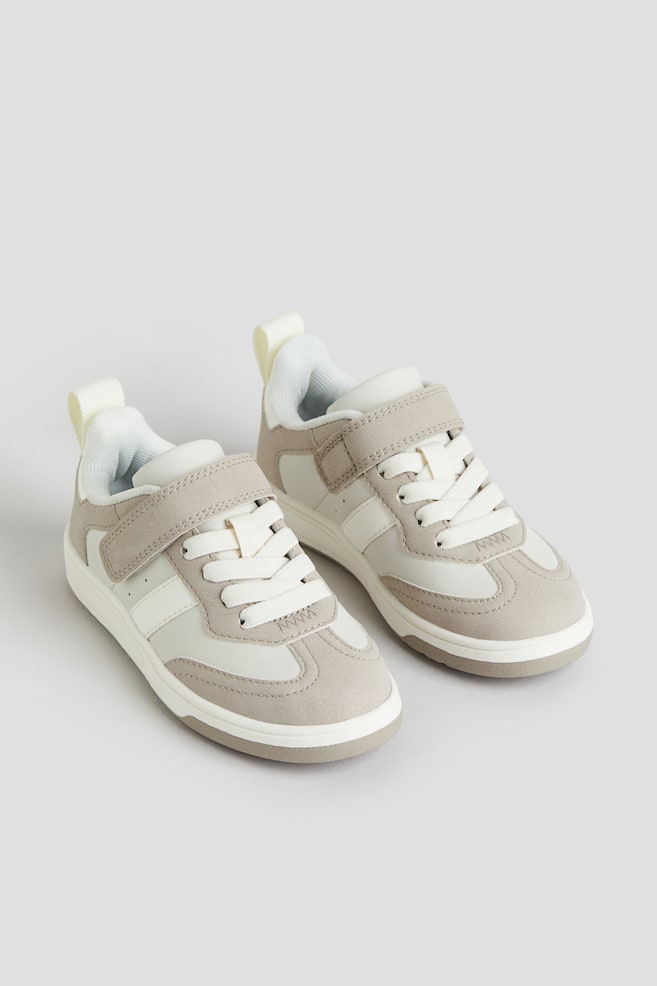 Sneakers - Beige/Blokfarvet/Hvid/Beige/Marineblå/Hvid - 1