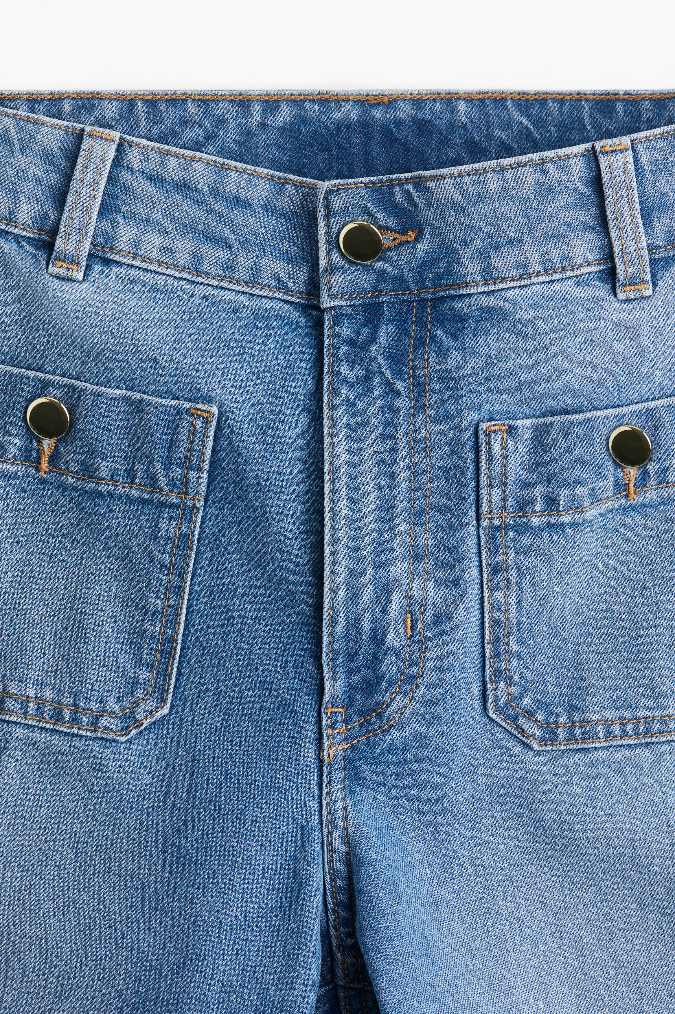 Wide High Ankle Jeans