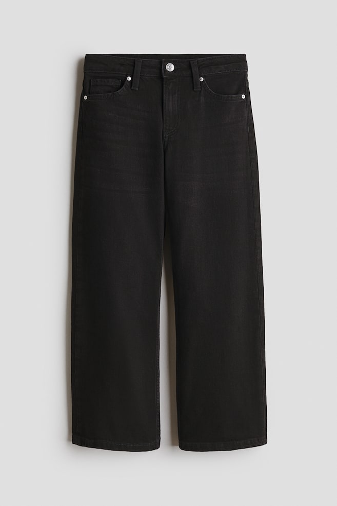 Wide Leg Jeans - Denimschwarz/Dunkles Denimblau/Helles Denimblau/Denimblau/Denimblau/Helles Denimgrau/Grau/Hellblau/Schwarz/Braun - 1