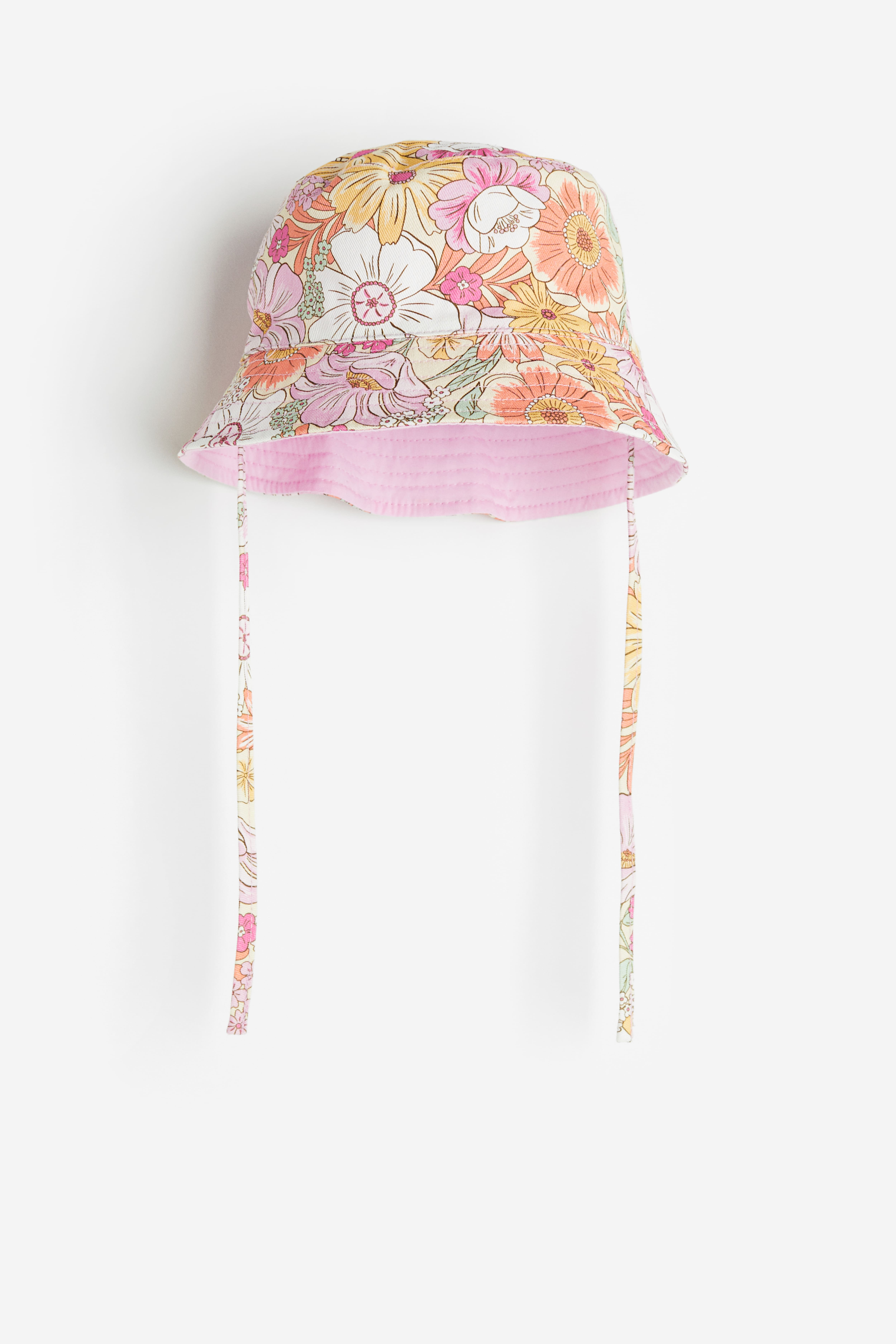 Pink floral bucket hat online