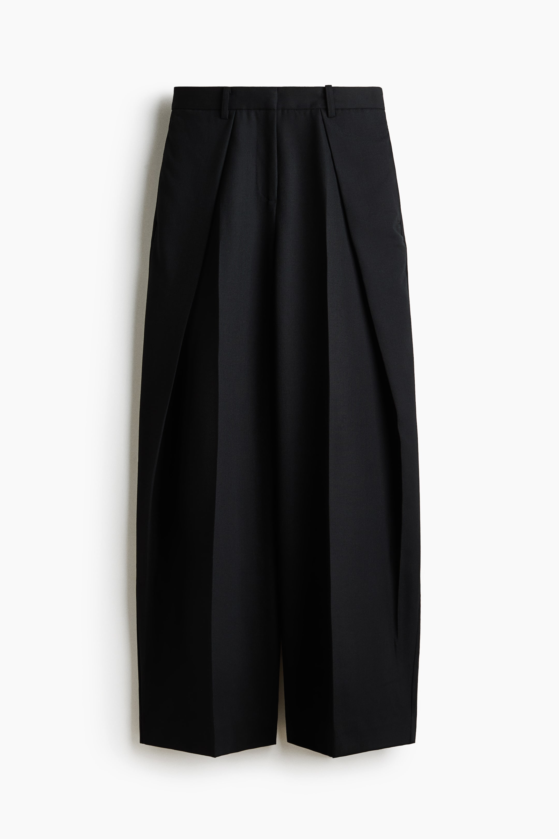 Wrap-Detail Dress Pants