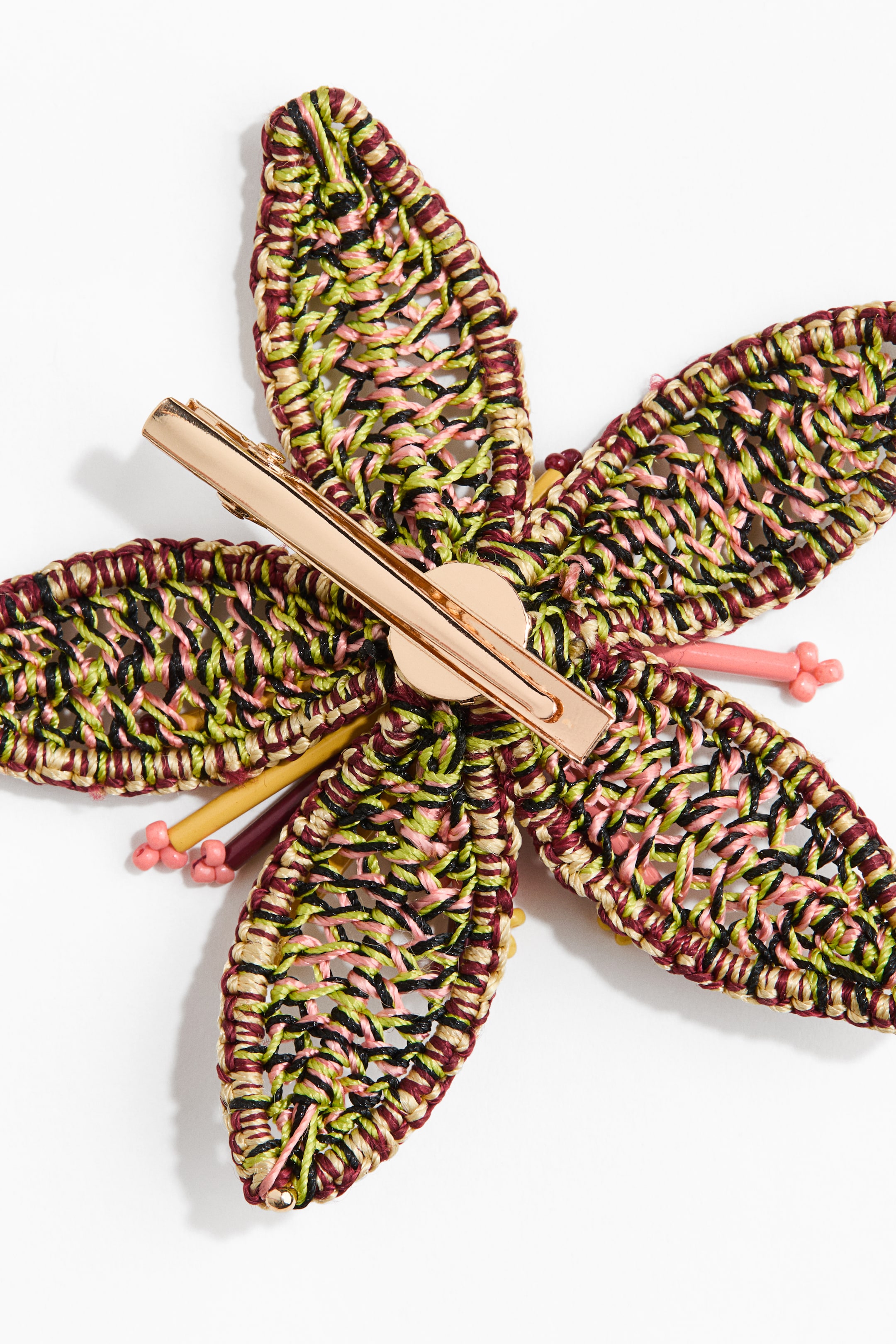Flower-Shaped Hair Clip