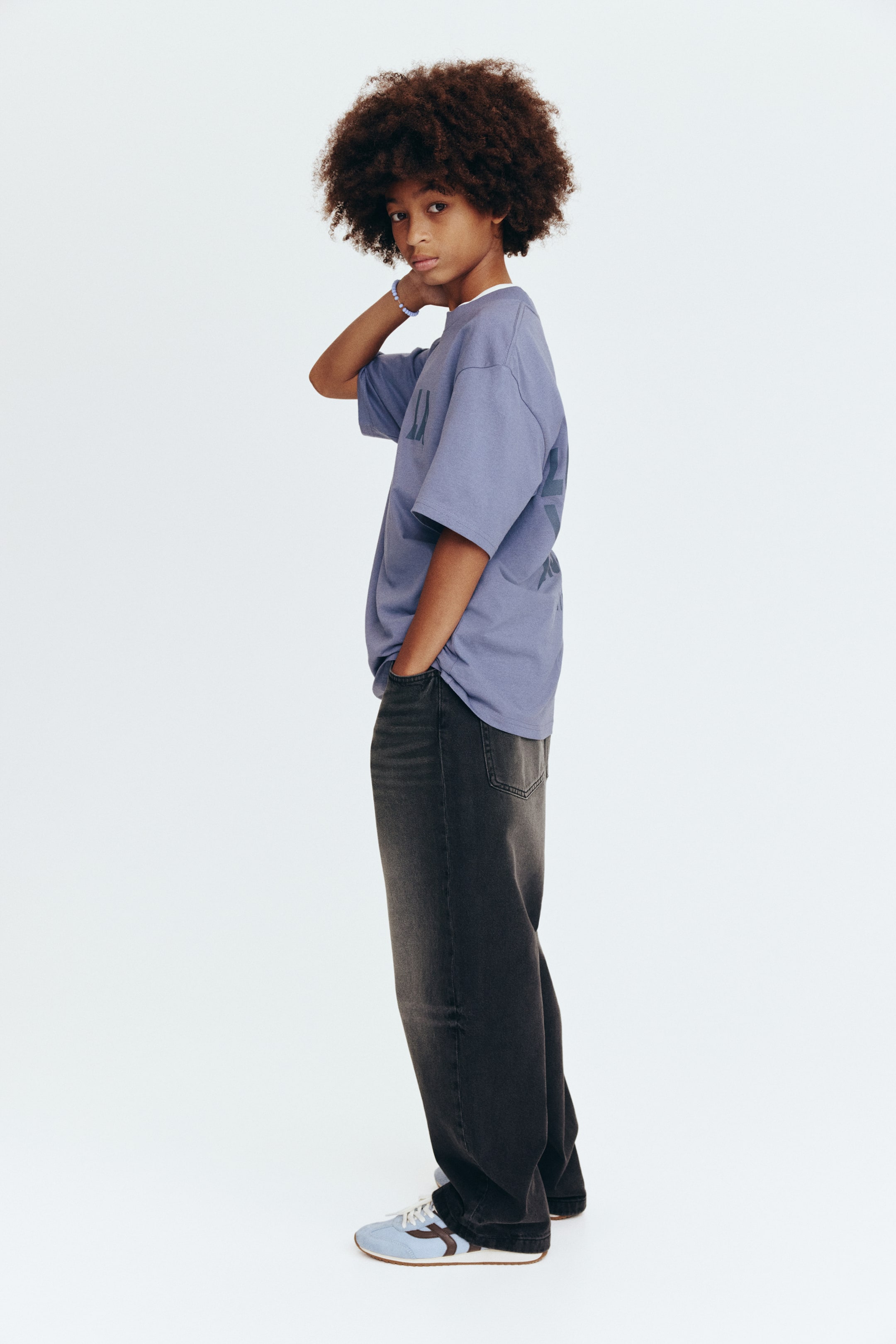 Детские джинсы H&M Baggy Fit Jeans — фото 4