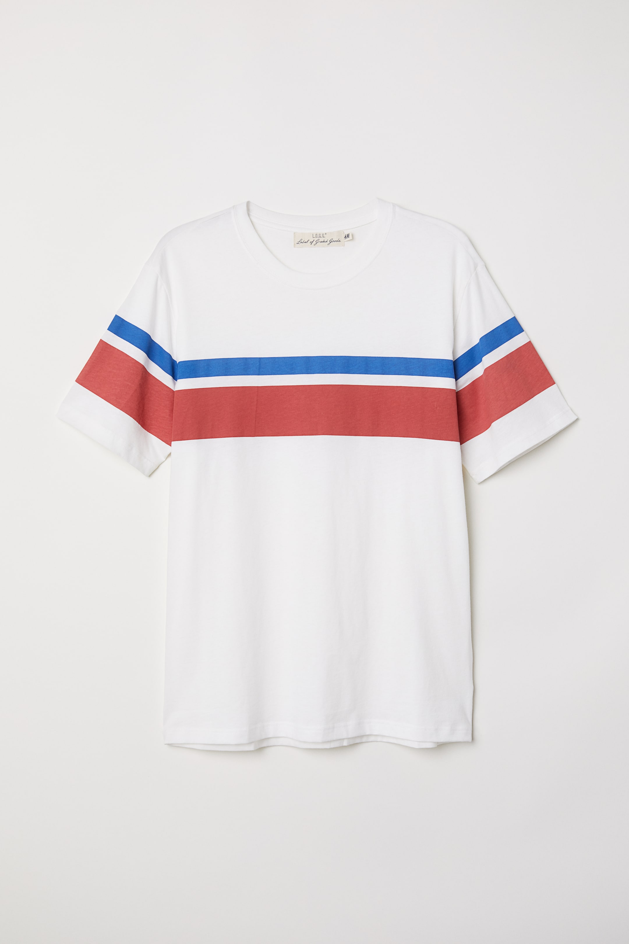 Agrandir l'image: T-shirt avec impression - Blanc/multicolore - HOMME | H&M BE 1