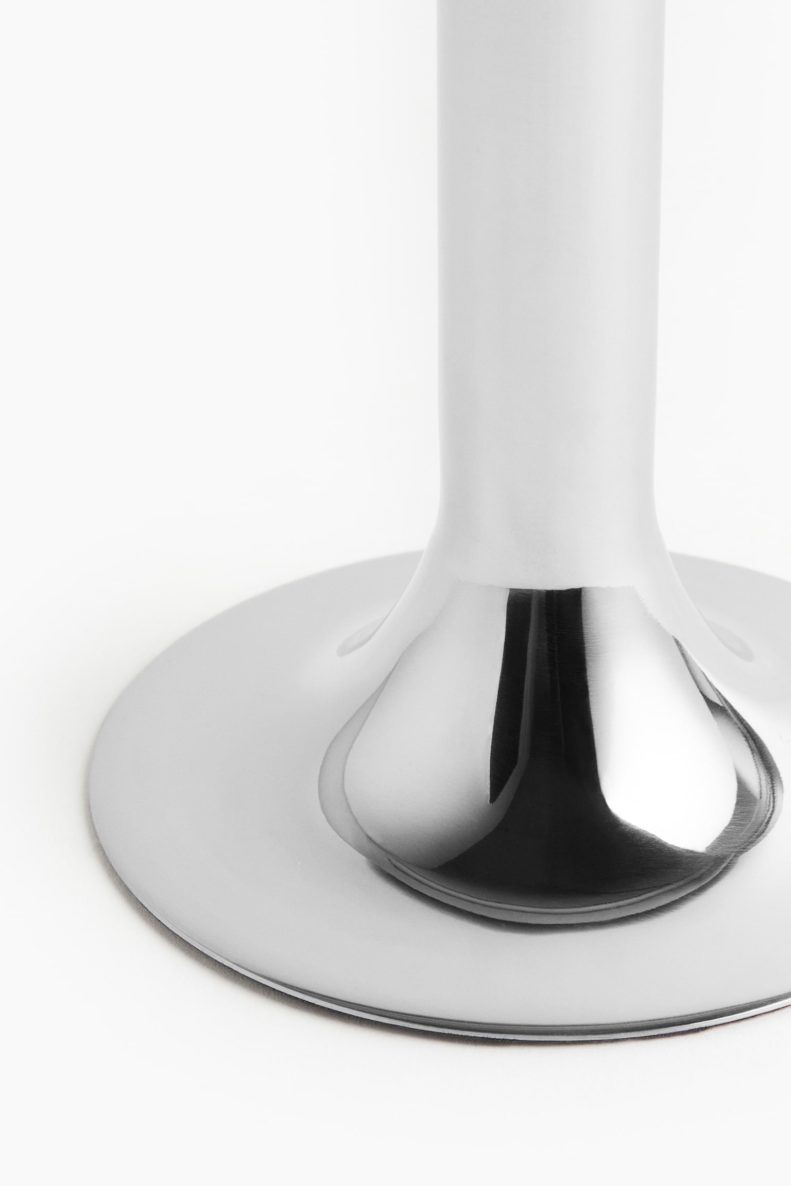 Tall stainless steel bud vase - Silver-coloured - 4