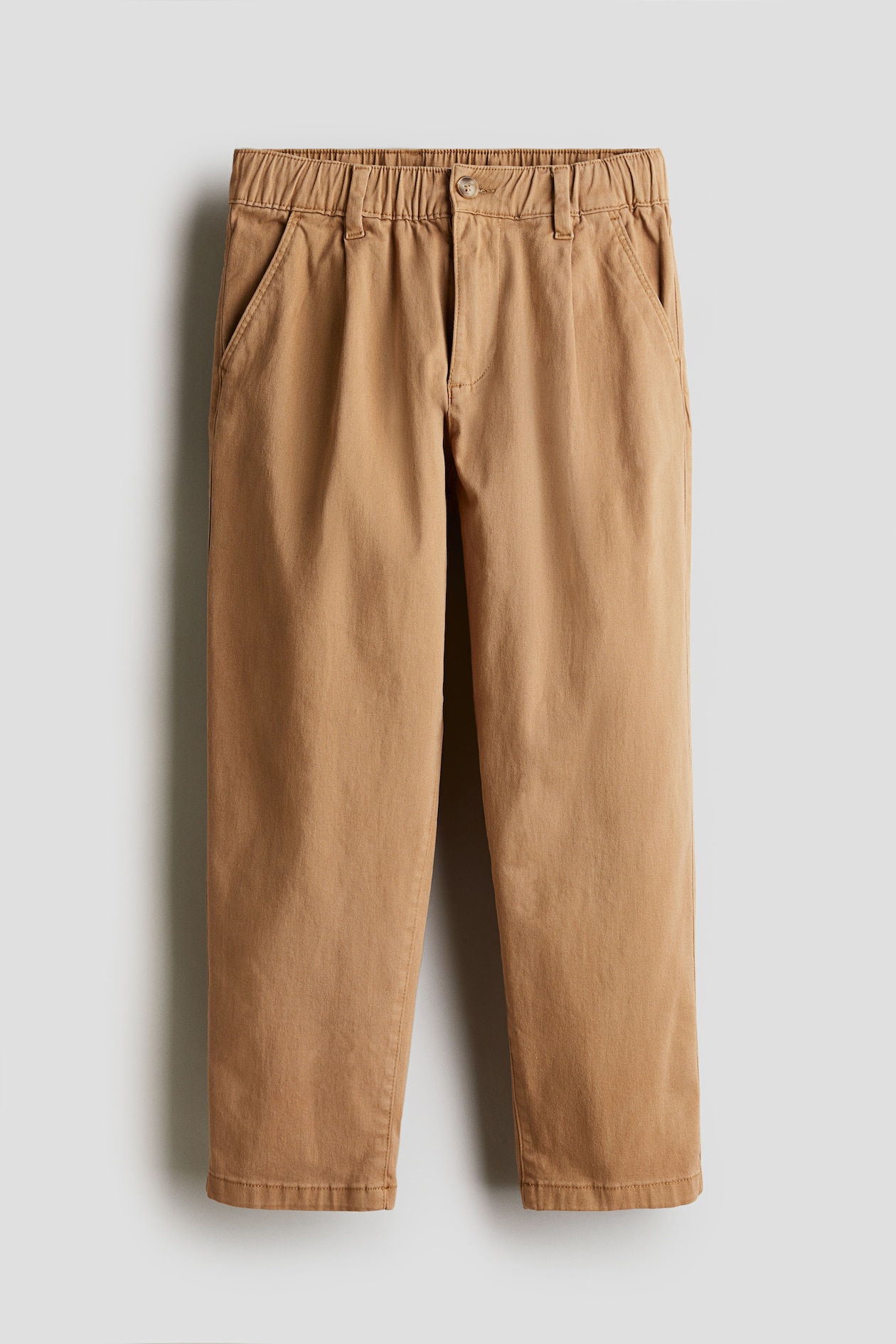 Cotton Twill Chinos Beige Kids H&M US