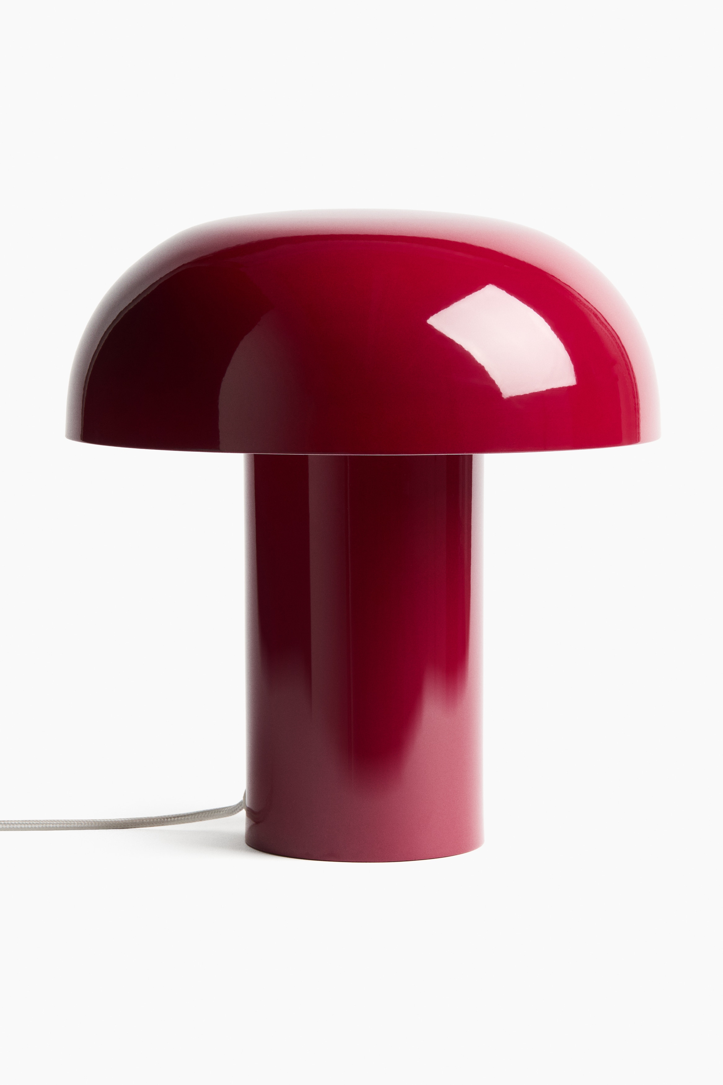 Large metal table lamp