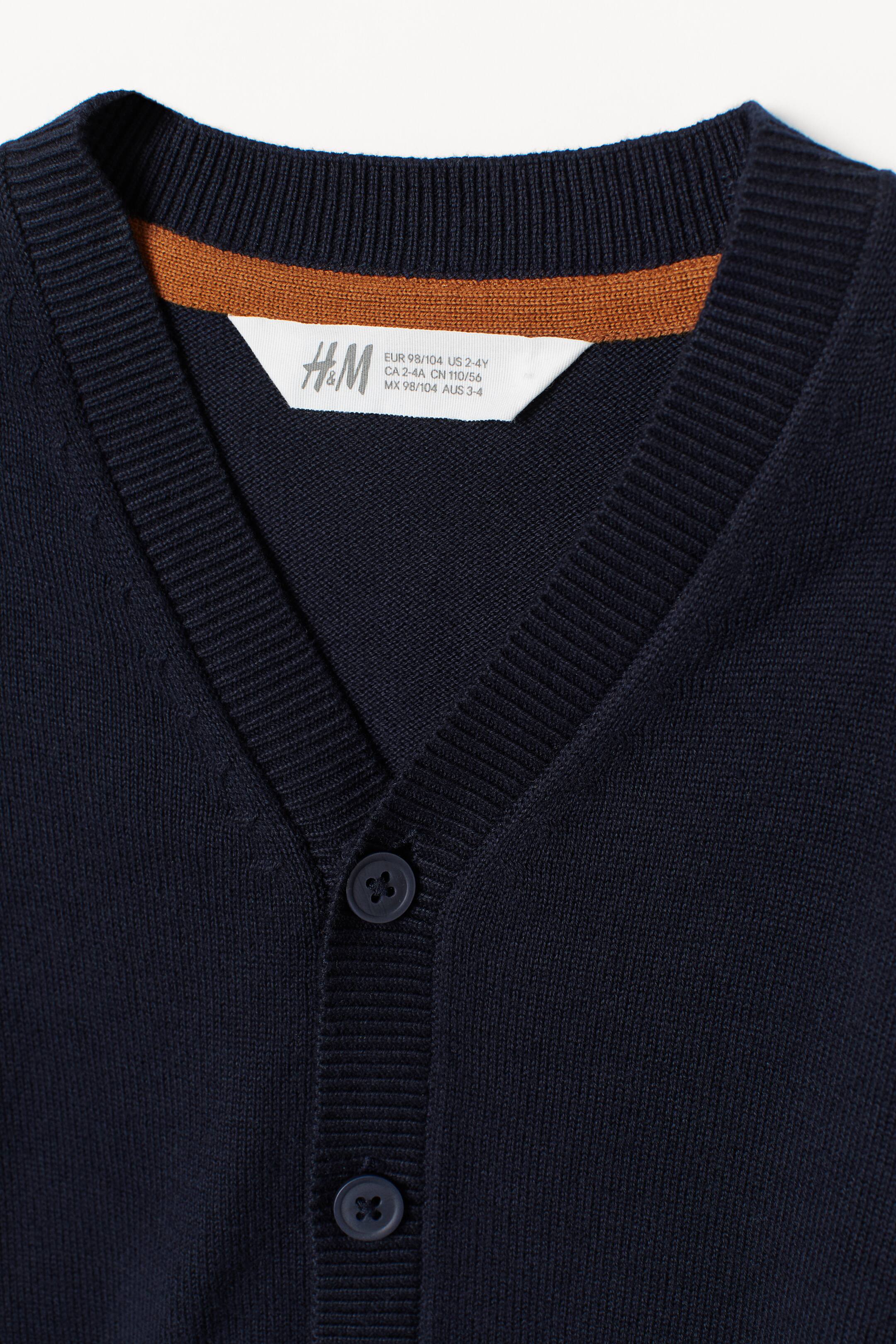 Agrandir l'image: Gilet en maille fine - Bleu foncé - ENFANT | H&M FR 2