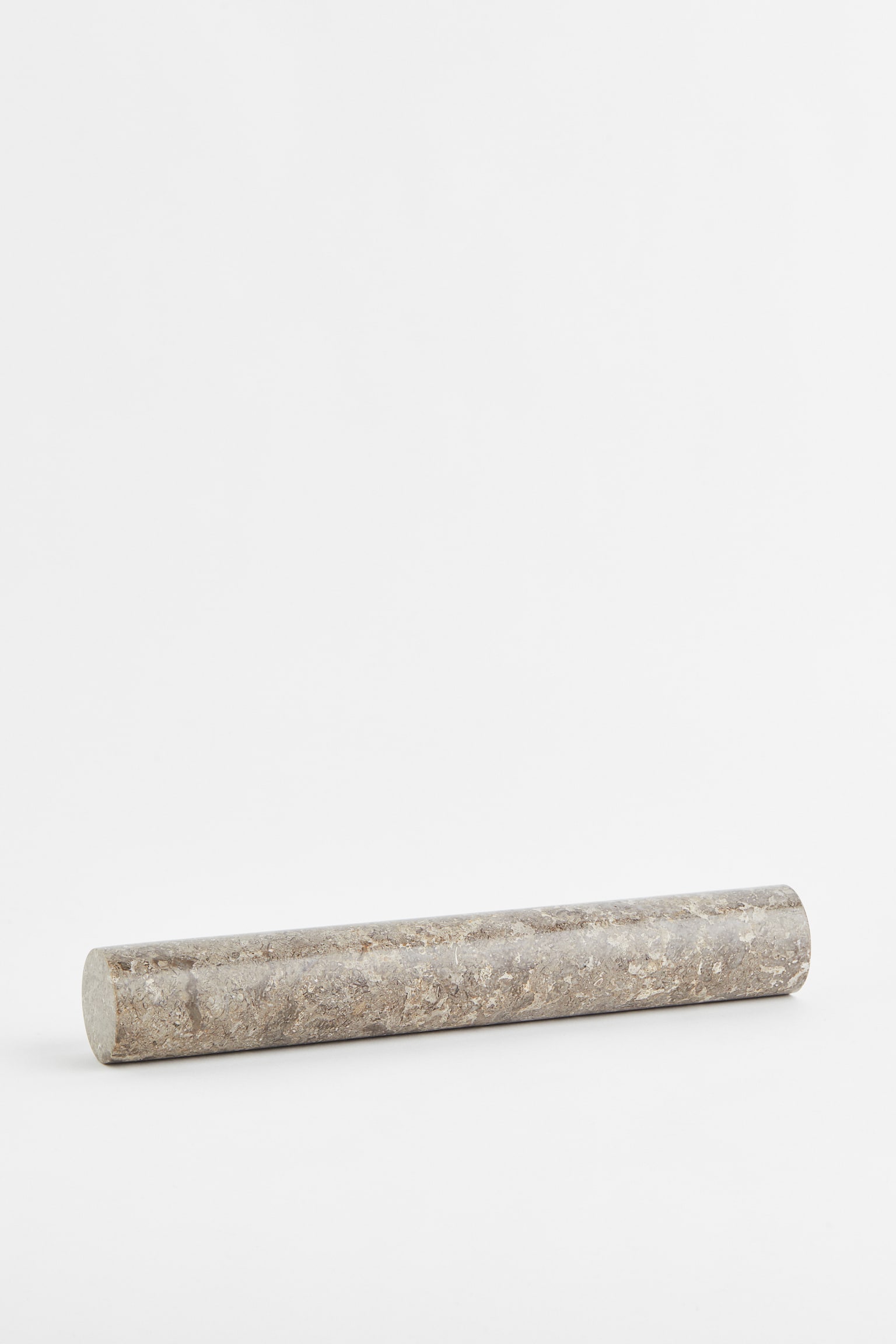 Marble rolling pin - Grey/Marble-patterned - 1