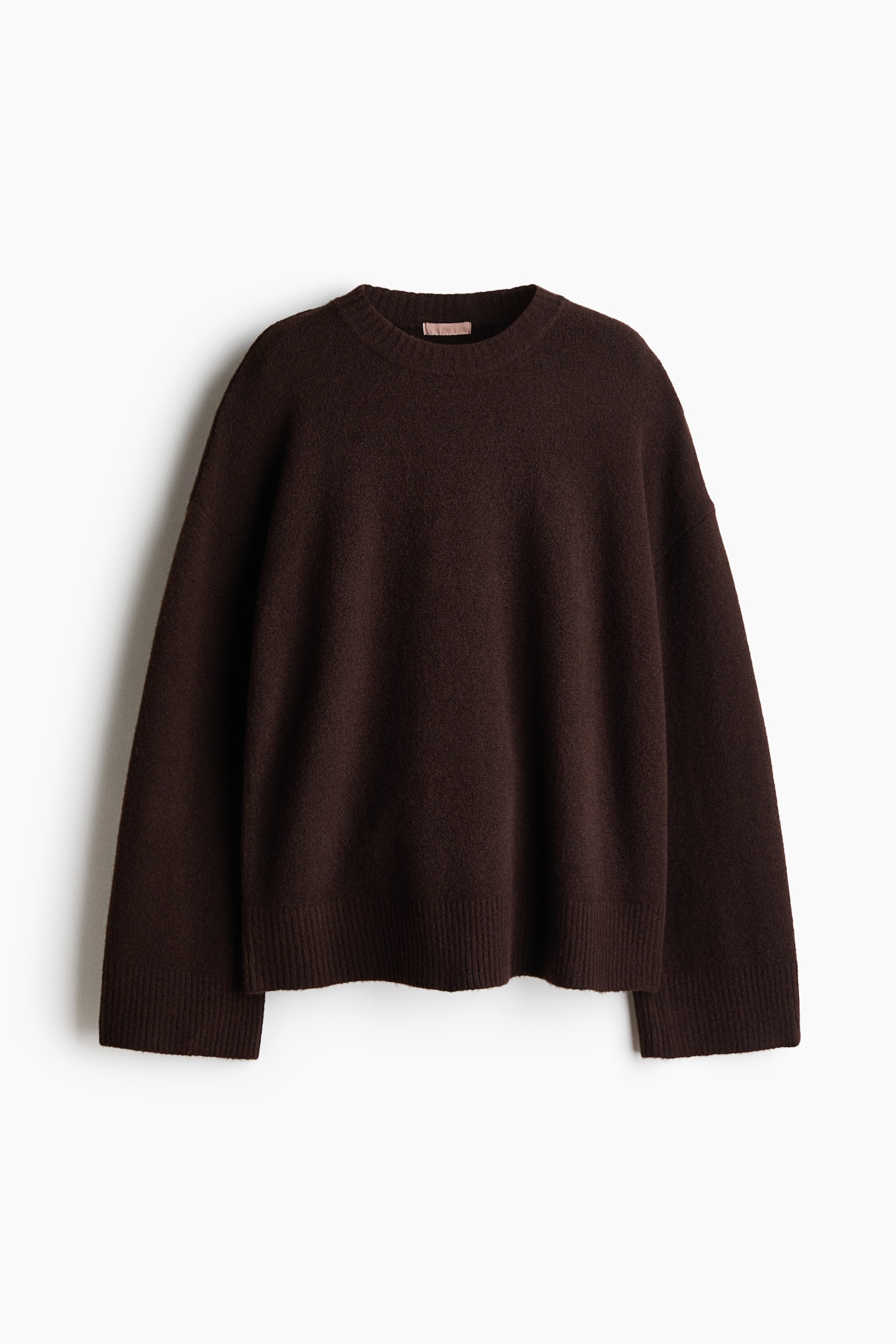 Jumper - Dark brown/Light beige marl - 1