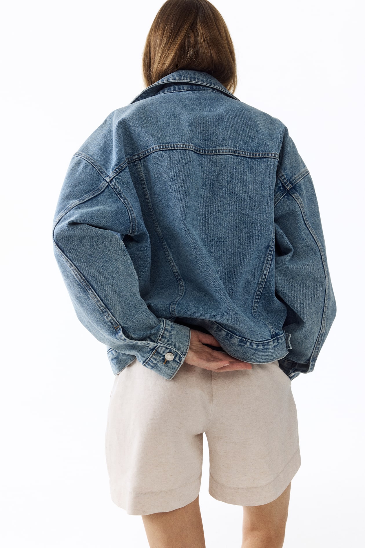 MAMA Linen-Blend Shorts - image 5