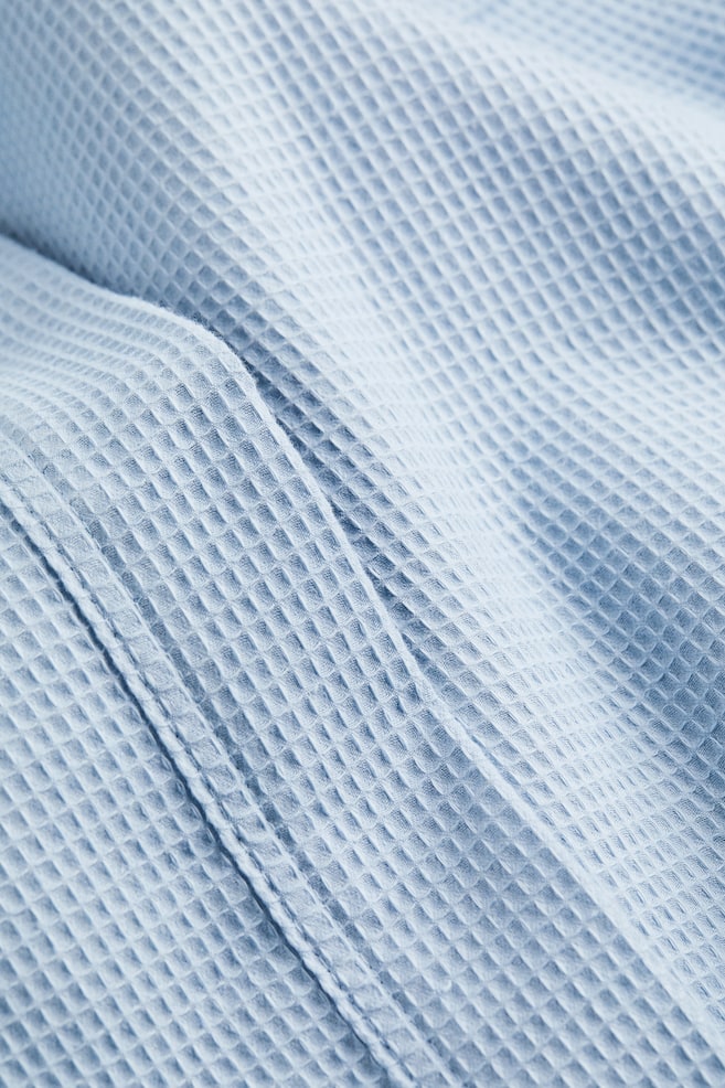 Waffled dressing gown - Light blue/Graphite grey/Dark grey/Light beige/dc/dc/dc/dc - 3