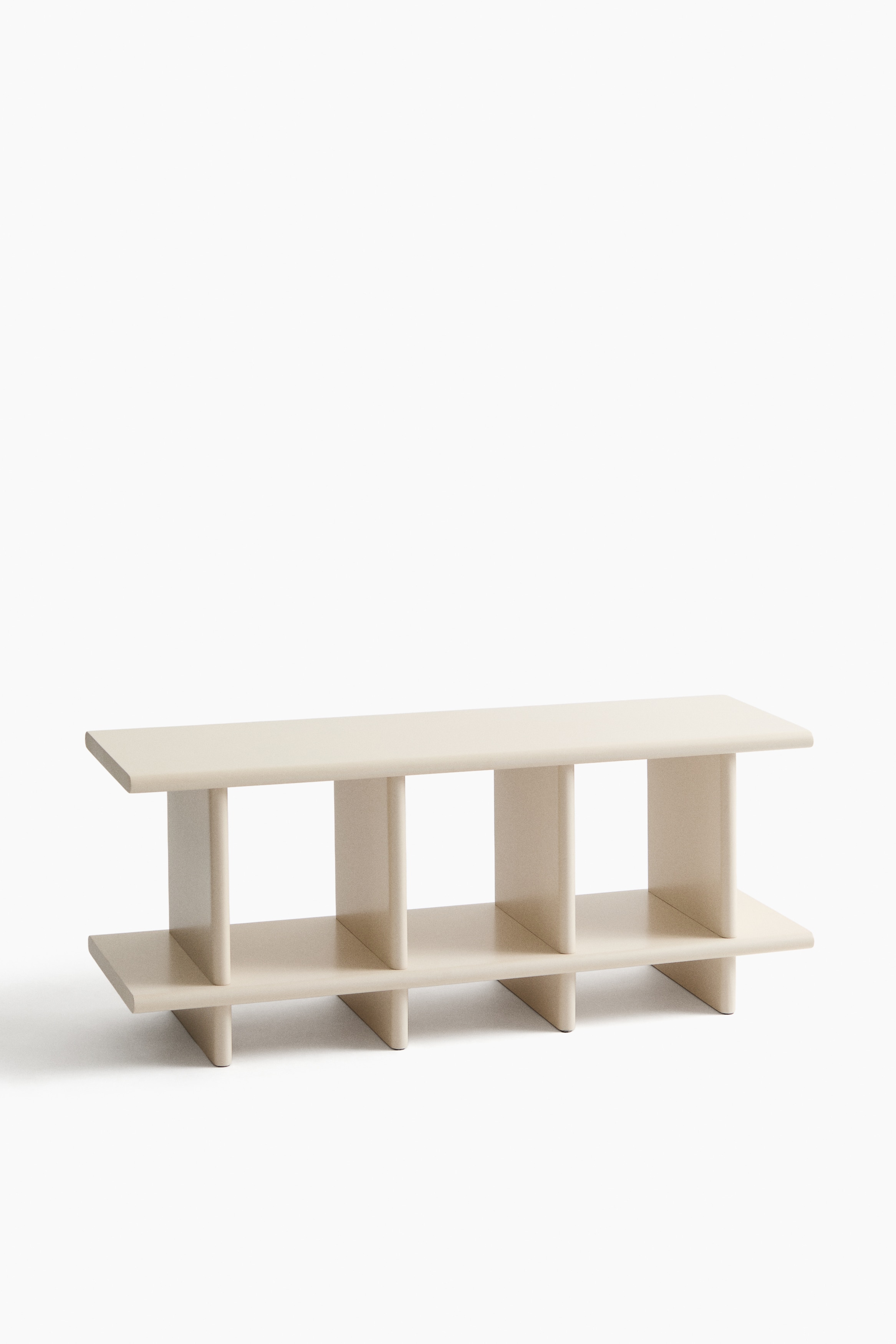 Meuble d'appoint en bois - Beige clair/Marron