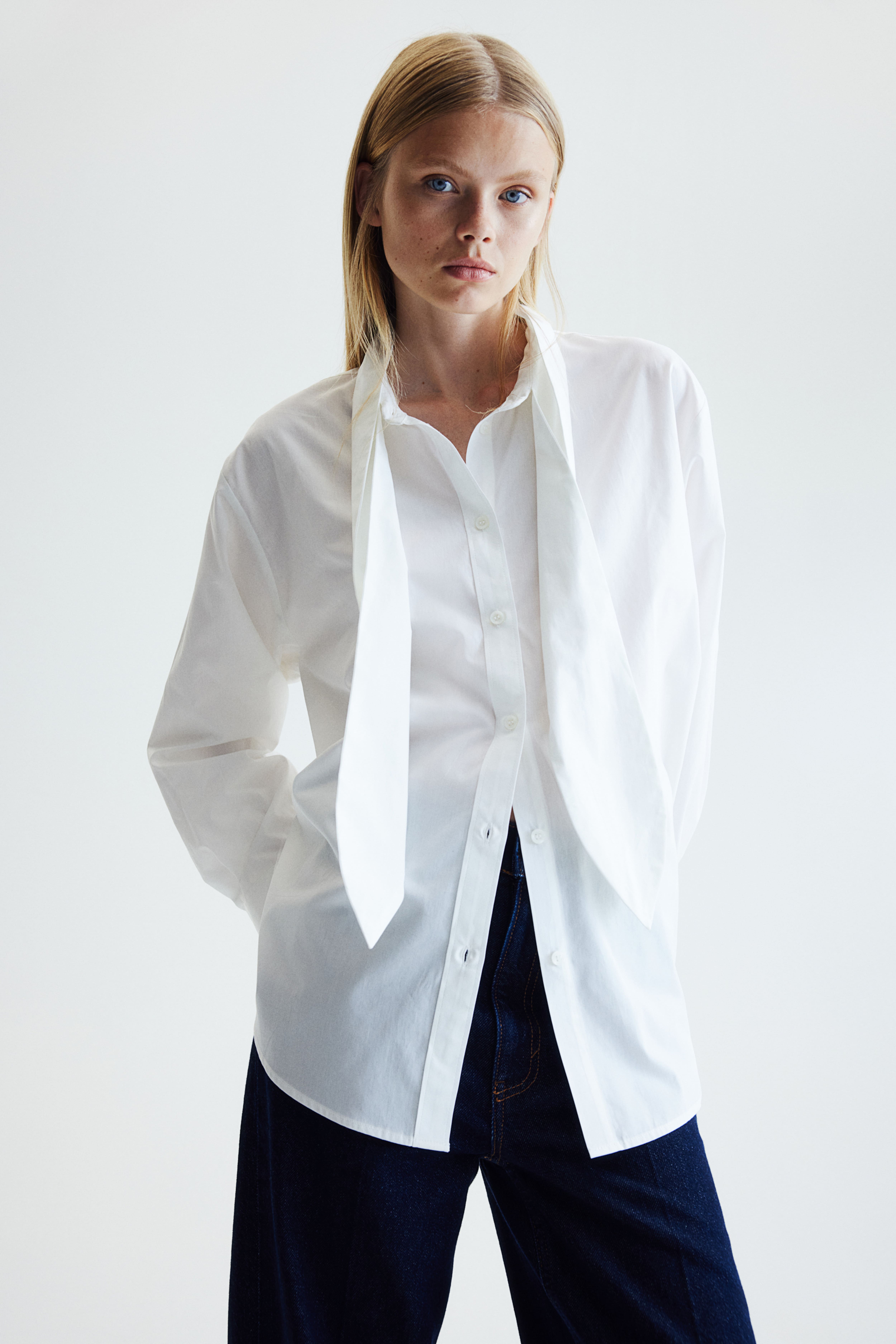 Chemise blanche hm shops femme