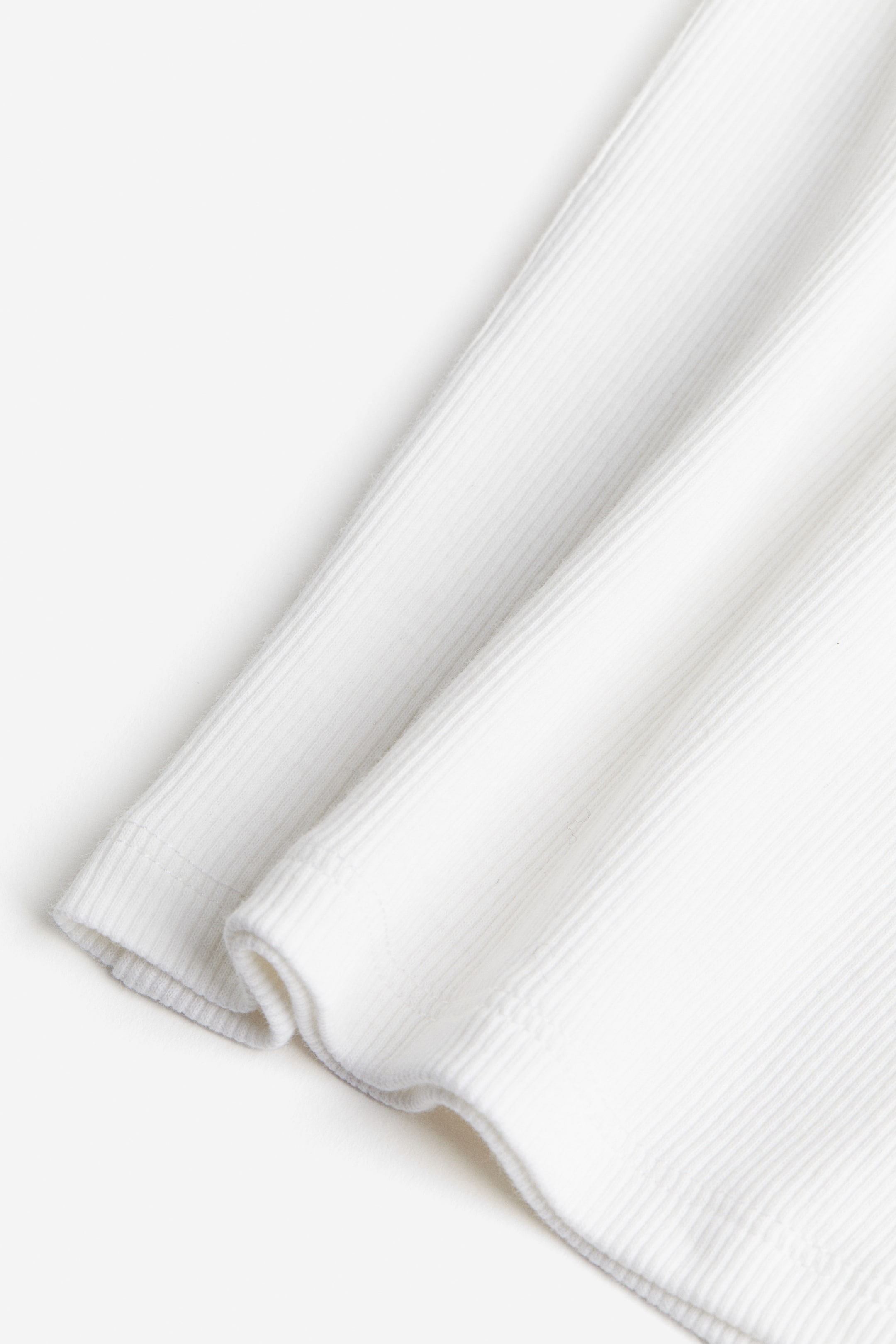 View larger image: Ribbed vest top - White - Ladies | H&M IN 2