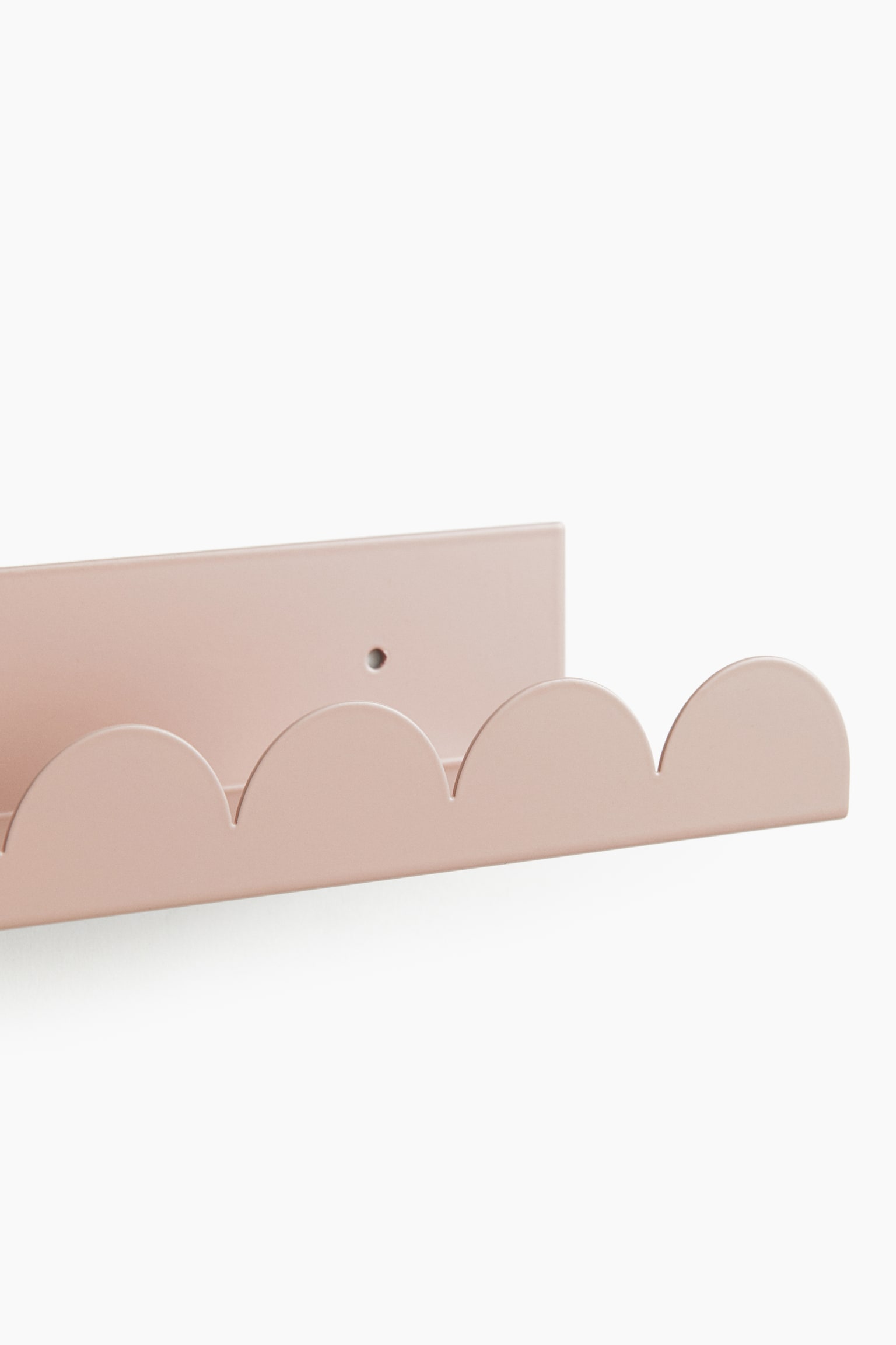 Metal wall shelf - Dusty pink/Light grey - 3