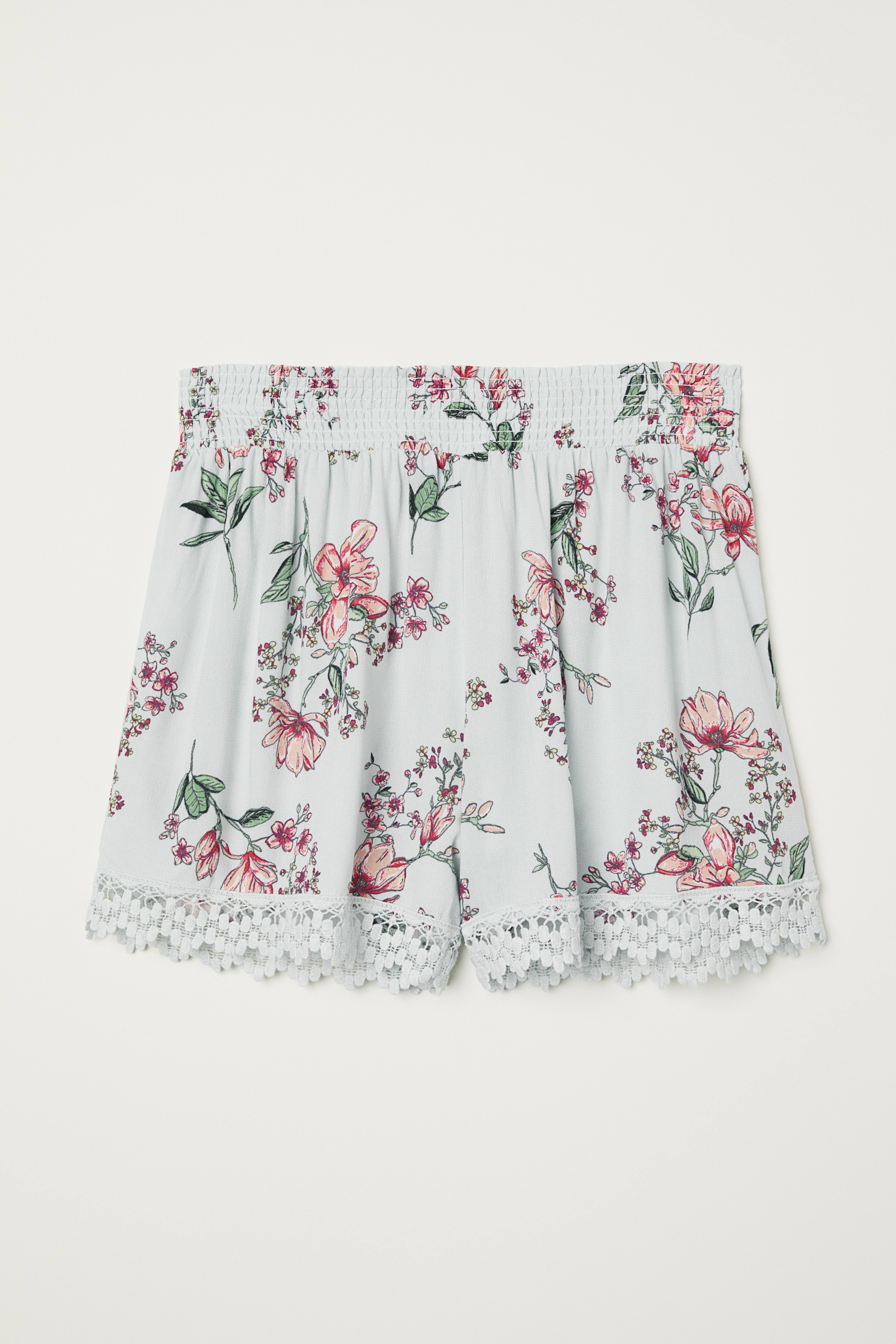 H&m wide cut shops shorts