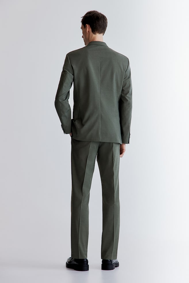 Slim Fit Jacket - Khaki green/Black/Dark blue/Light beige/Gray/Navy blue/Blue - 3