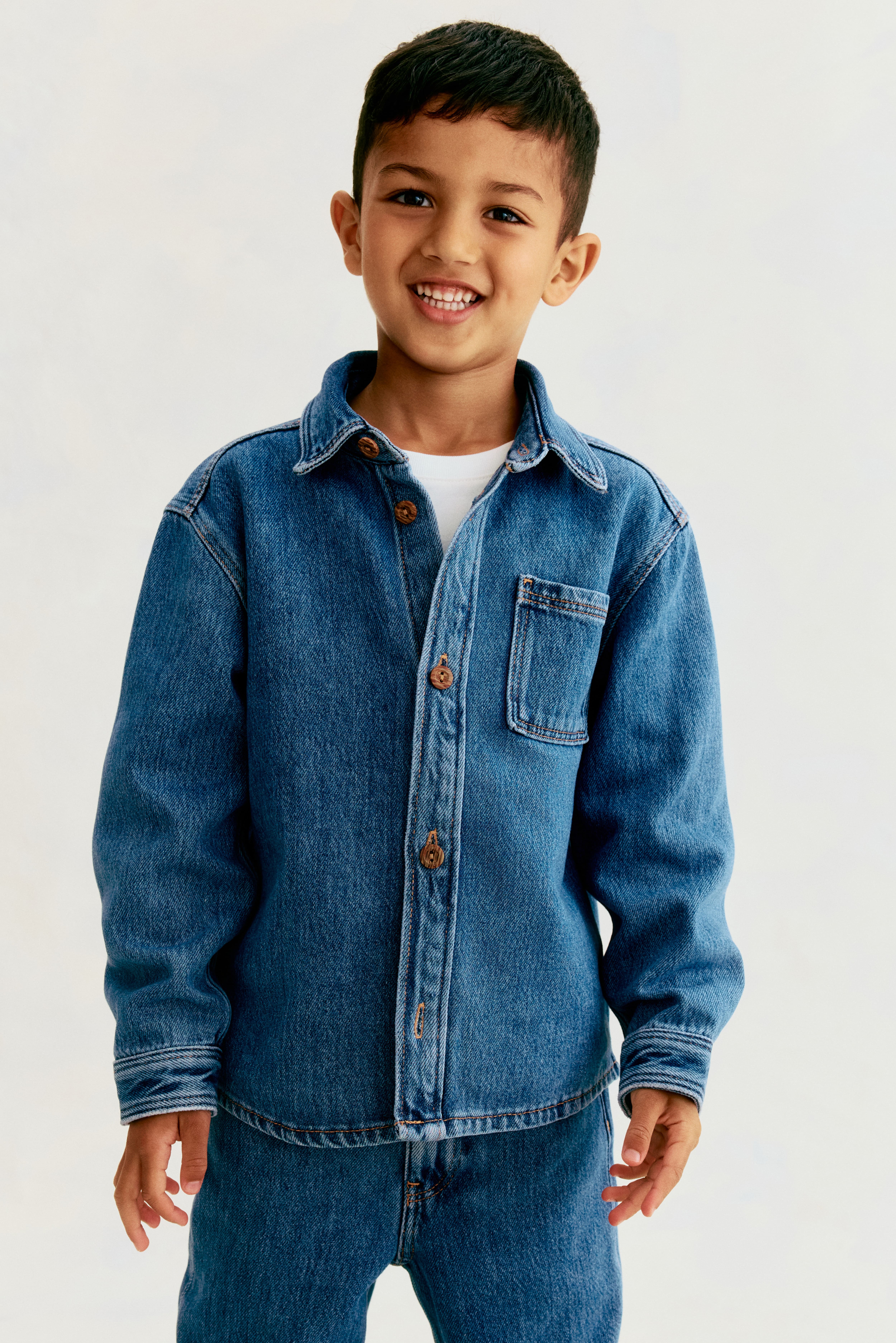 Surchemise en denim