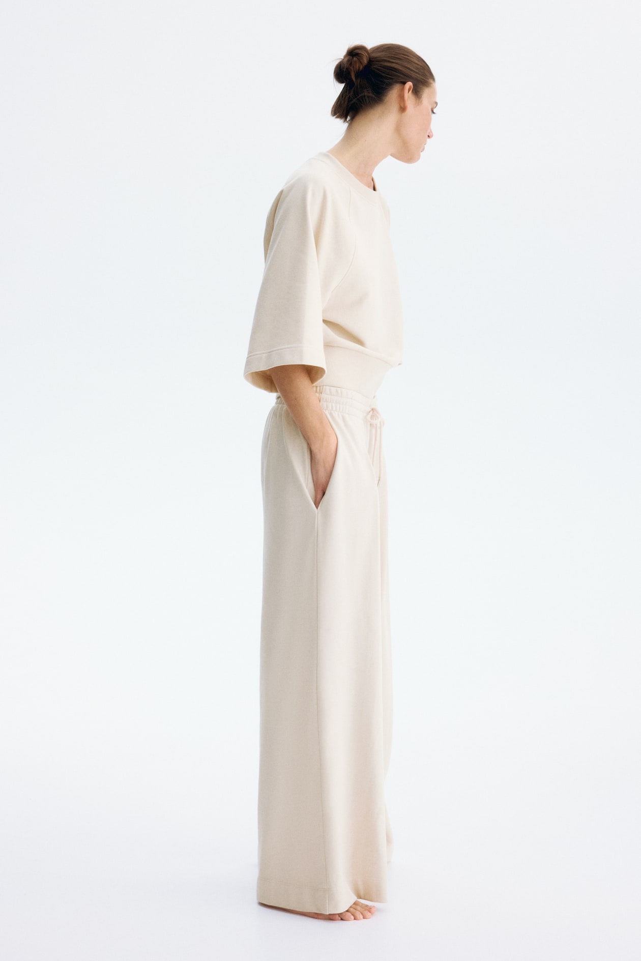 Pleat-Detail Drawstring Pants - image 2