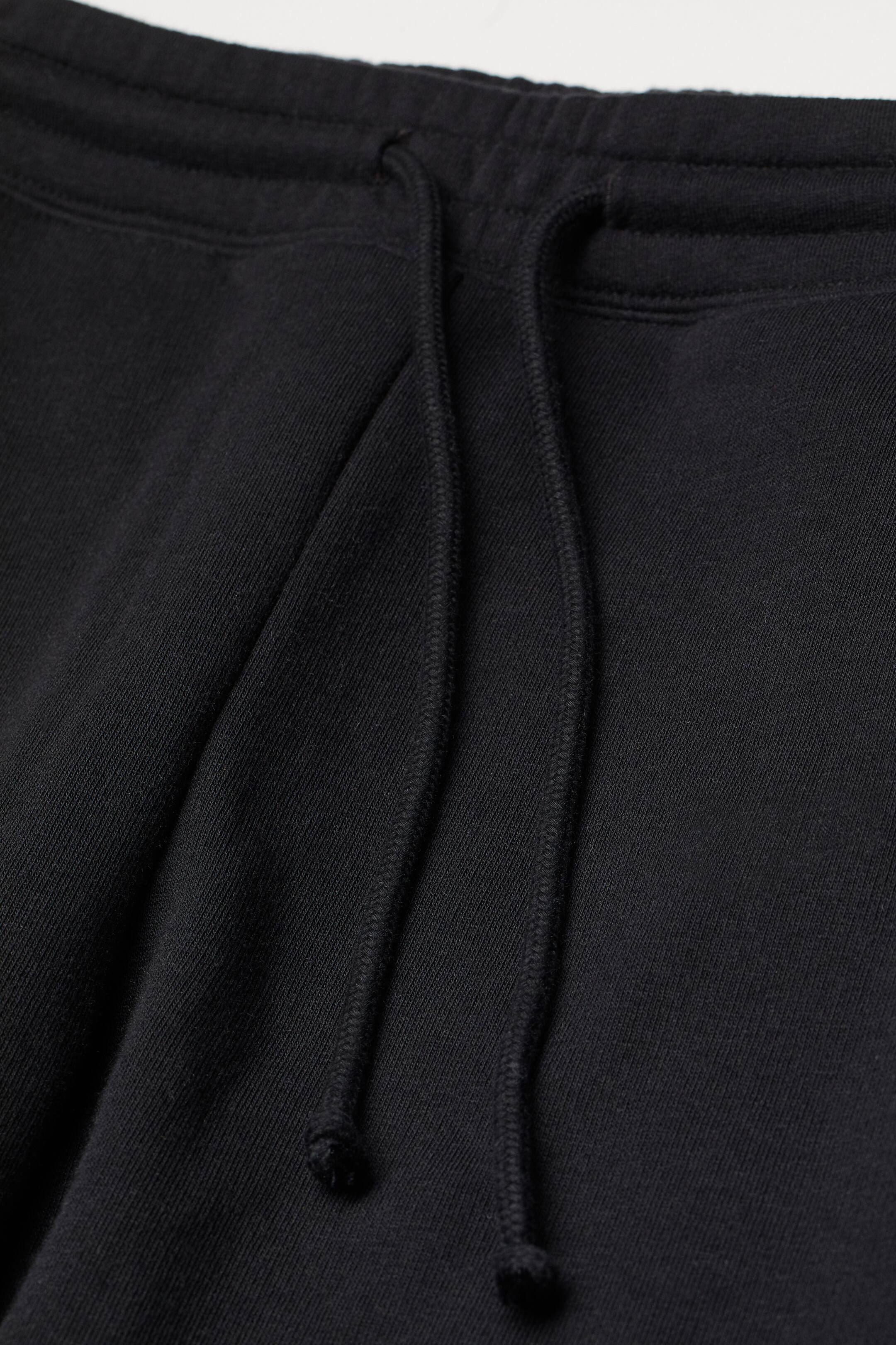 Sweatpants - Regular waist - Long - Black - Ladies | H&M GB