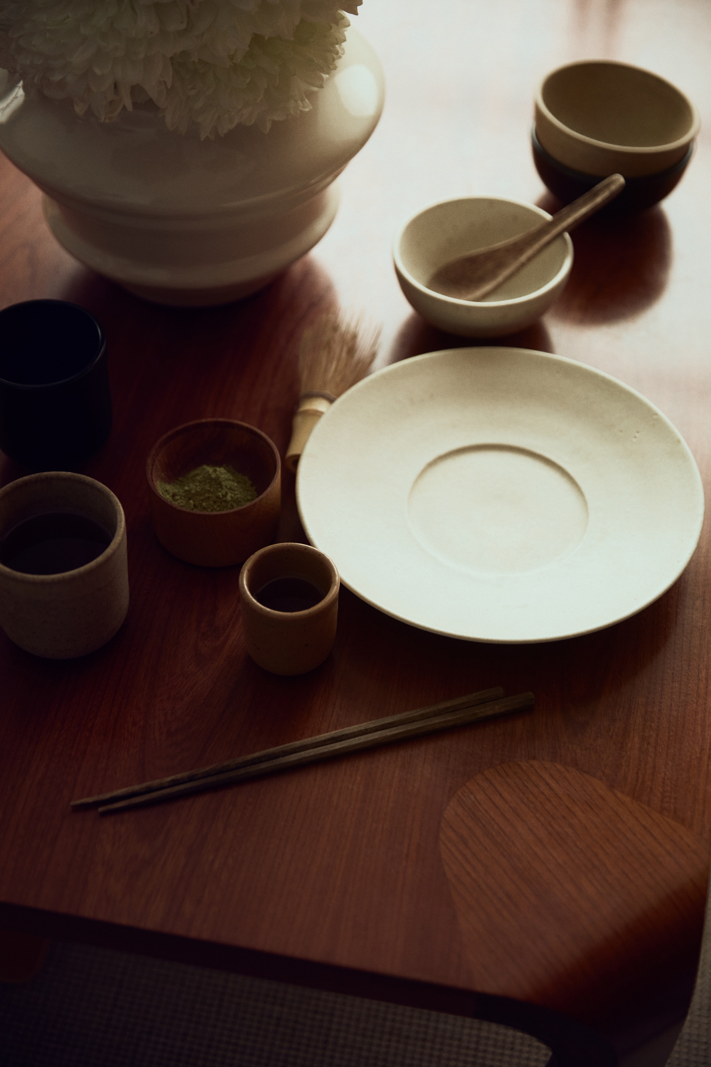 4-pak espressokop - Hvid/Beige/Brun/Lysegrå/Beige/Mørkegrøn