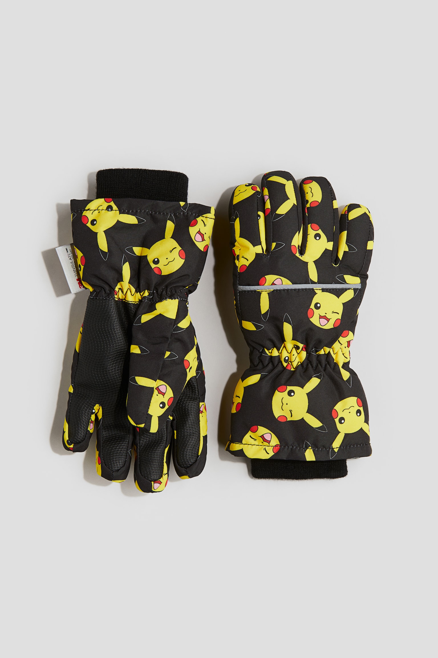 Water-repellent gloves - Black/Pokémon - 1