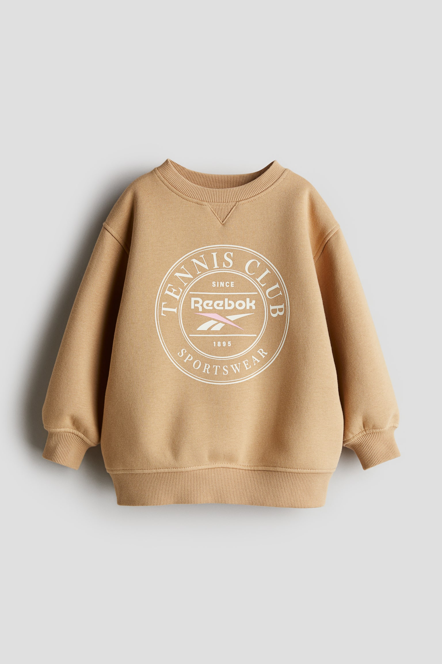 Print-motif sweatshirt - Beige/Reebok - 2