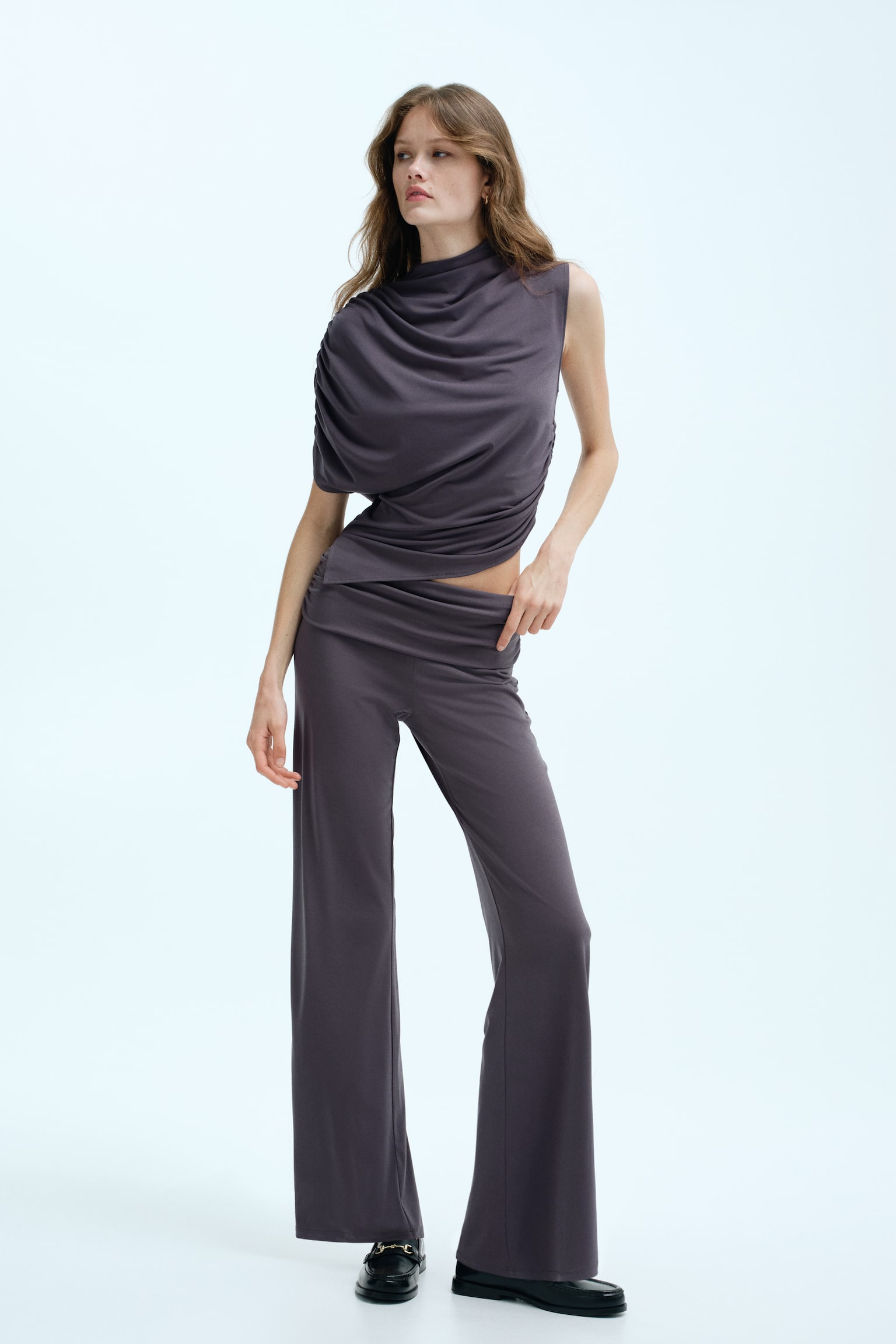 Jersey trousers - Grey/Black/Beige - 4