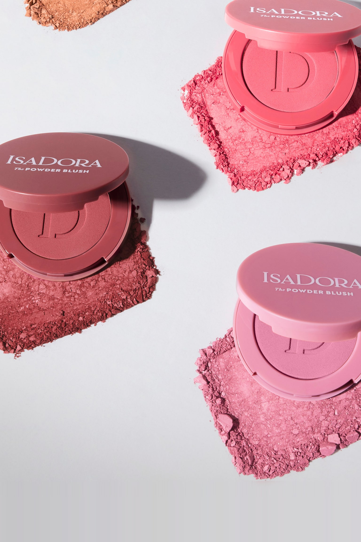 The Powder Blush - Coral Pink/Cool Pink/Rose Perfection/Raspberry Red/Deep Berry/Warm Tan - 4