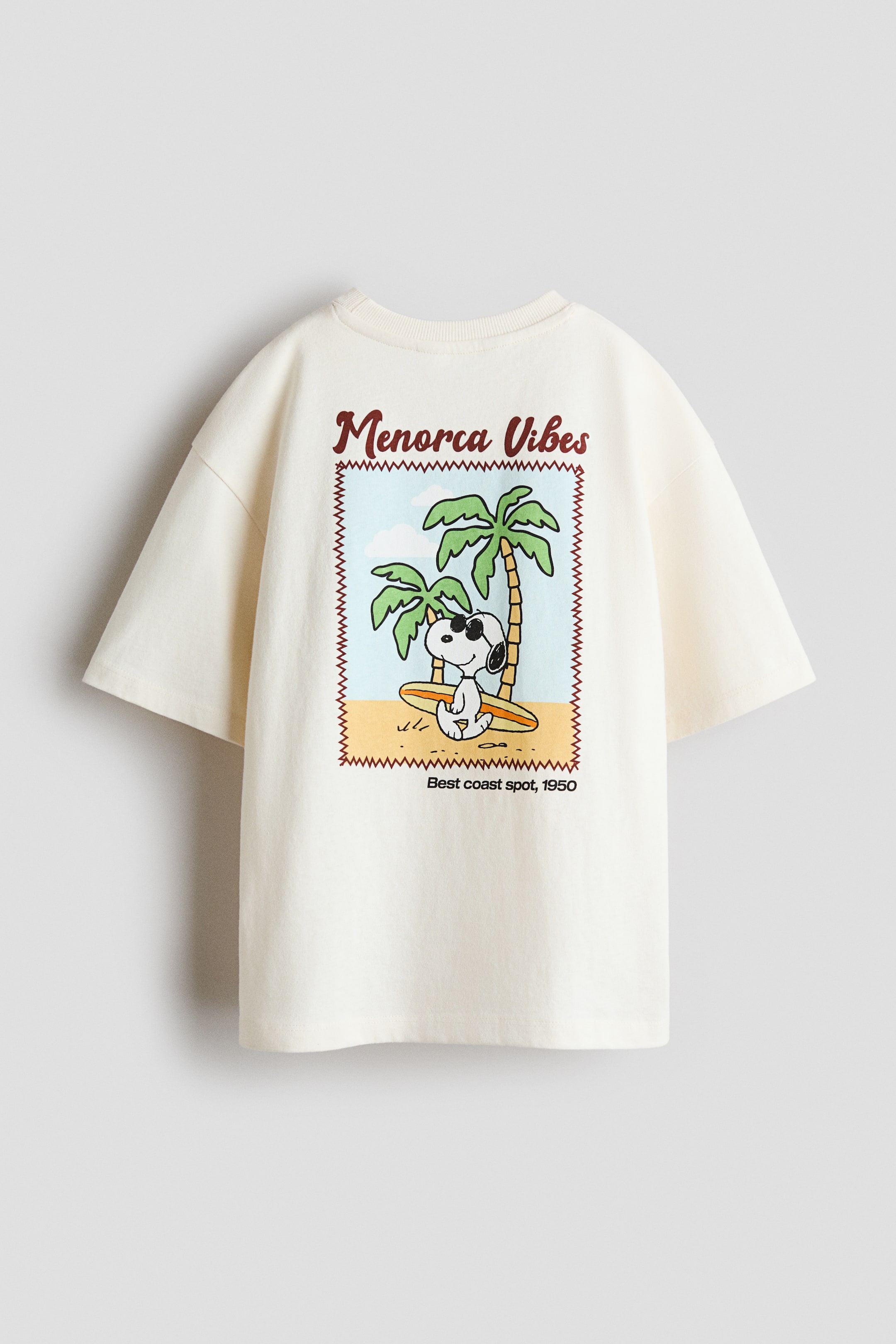 Loose-fit printed T-shirt