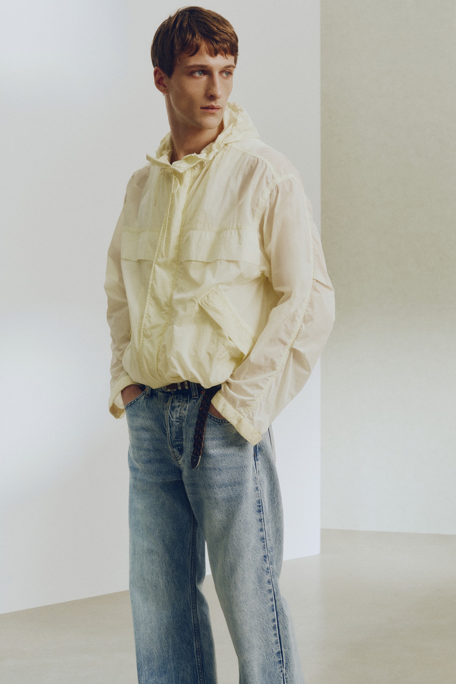 Relaxed Bootcut Jeans - 데님 블루 - 7