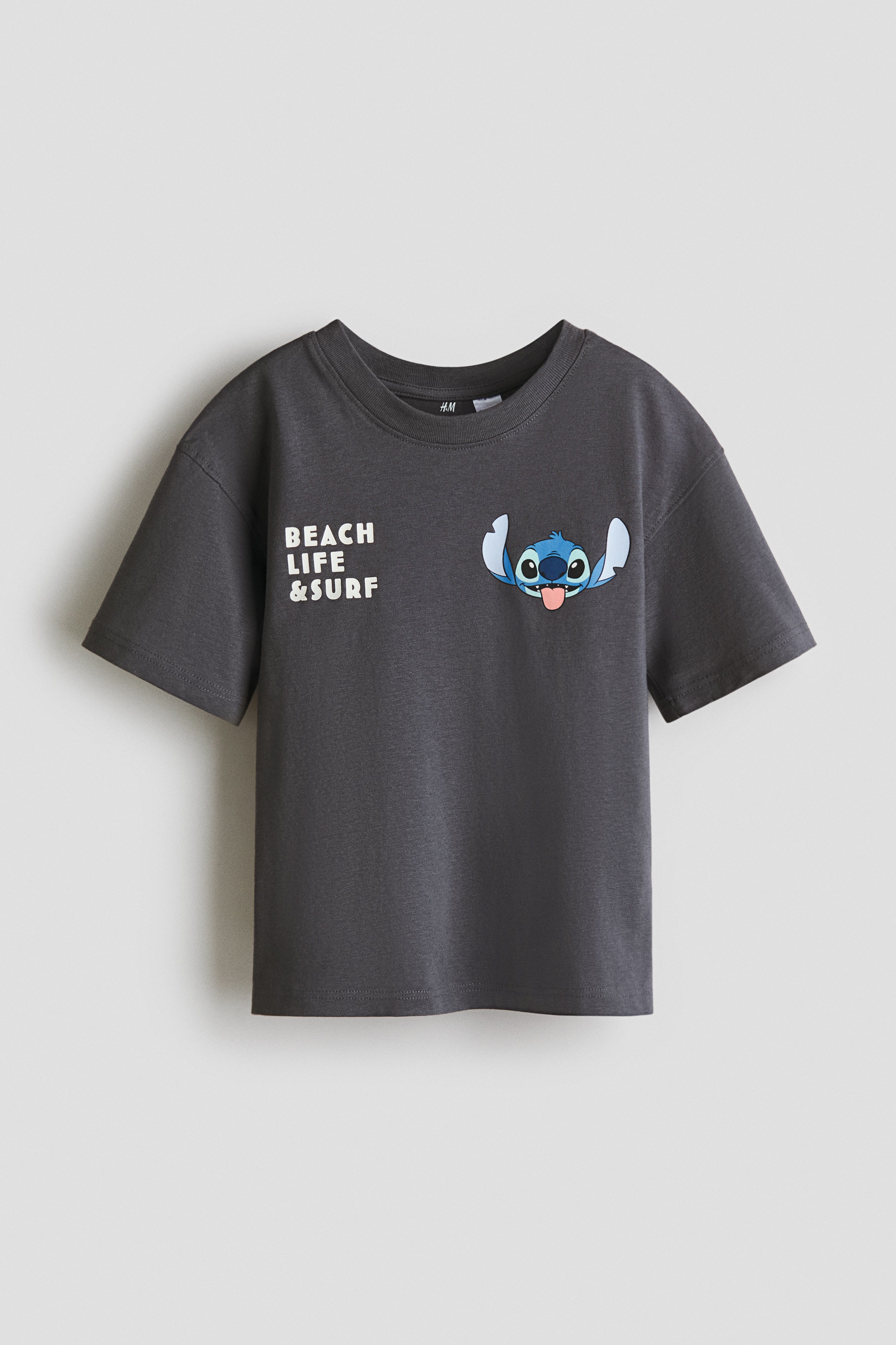 Oversized Printed T-Shirt - Dark gray/Lilo & Stitch/Red/Cars/Blue/Sesame Street/Gray melange/Minecraft/White/Stumble Guys/Green/Among Us/Green/Minecraft/Gray/Sonic the Hedgehog/Bright blue/Hot Wheels