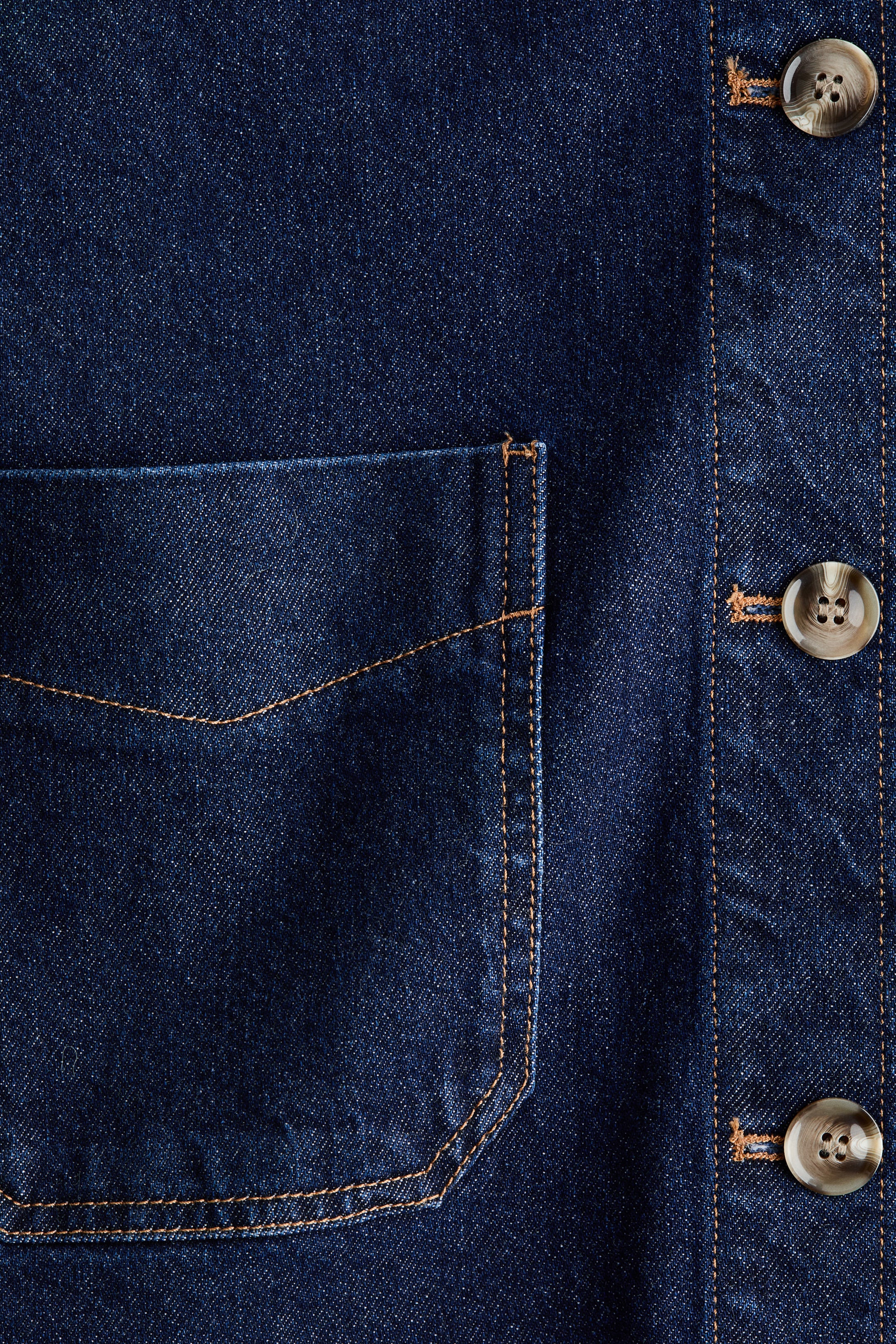 View larger image: Shacket - Dark denim blue - Ladies | H&M GB 2