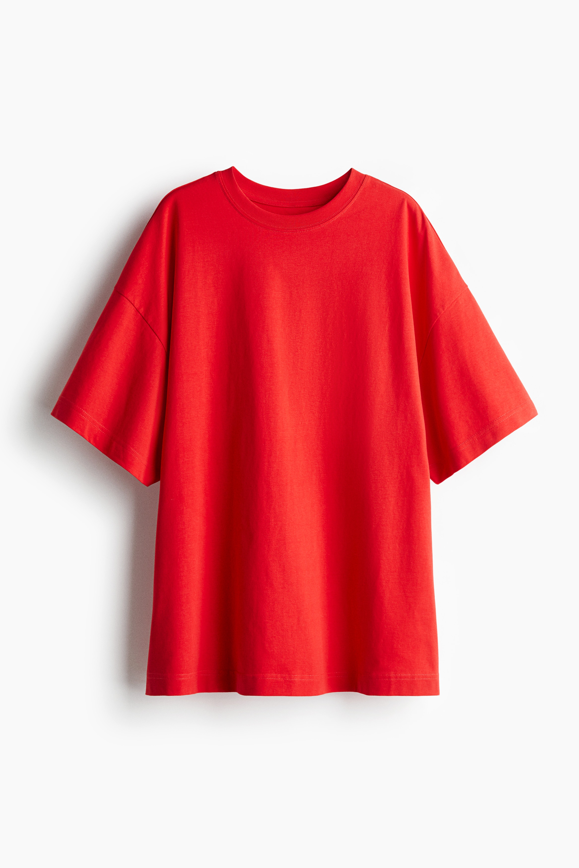 Oversized Tee - Bright red