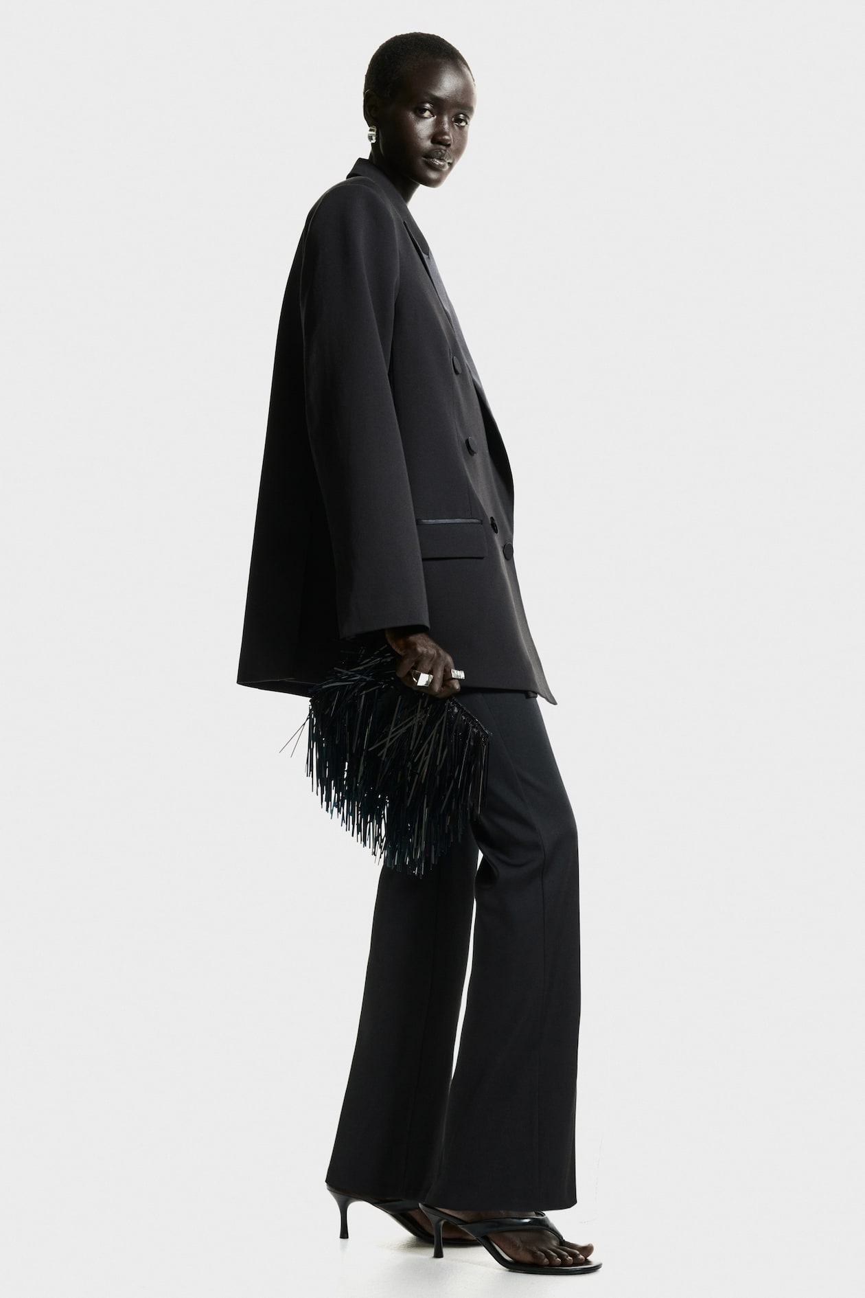 Bootcut Satin Pants - image 5