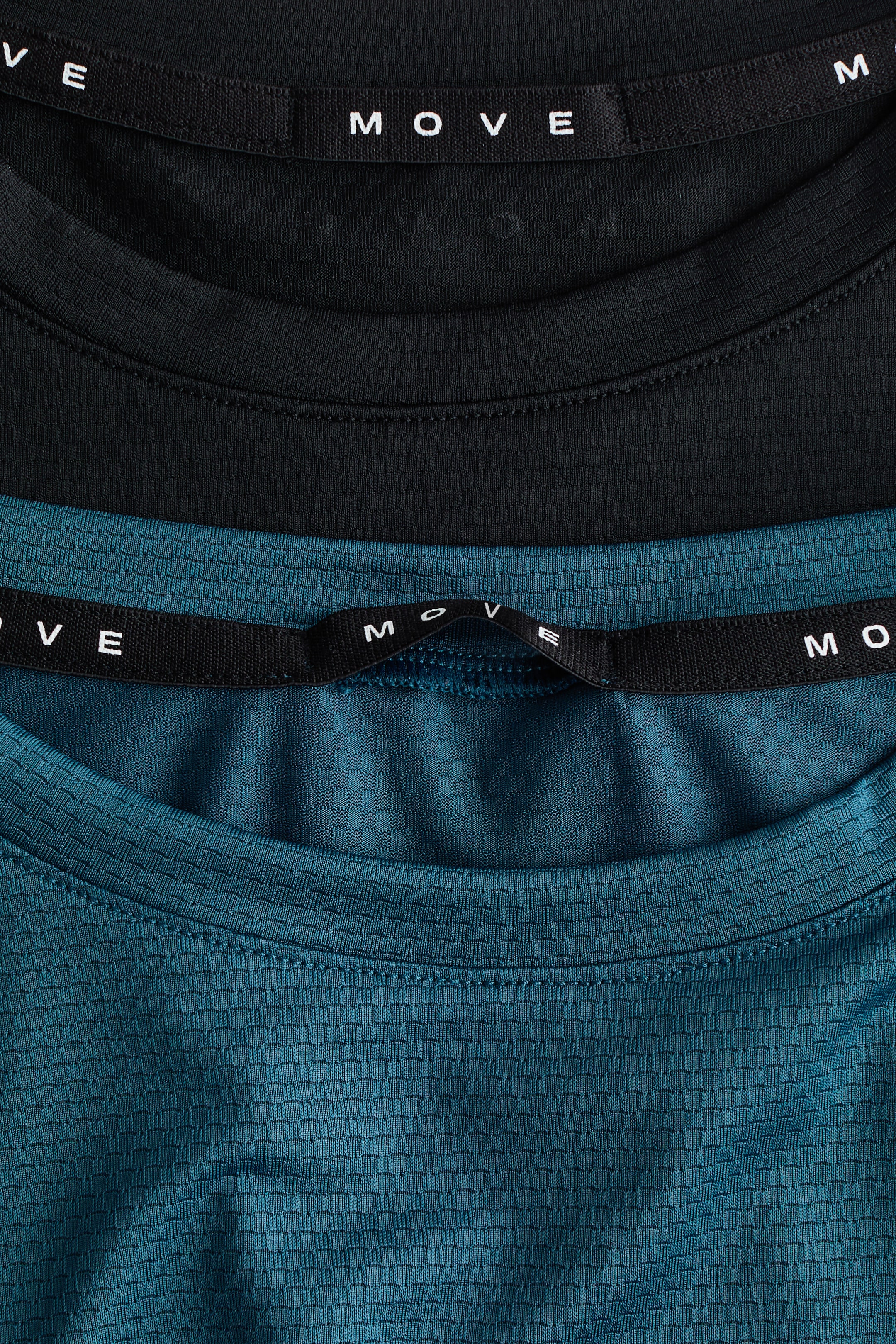 Детские рубашки H&M 2-Pack Long-Sleeved Sports Shirts with DryMove™ — фото 3