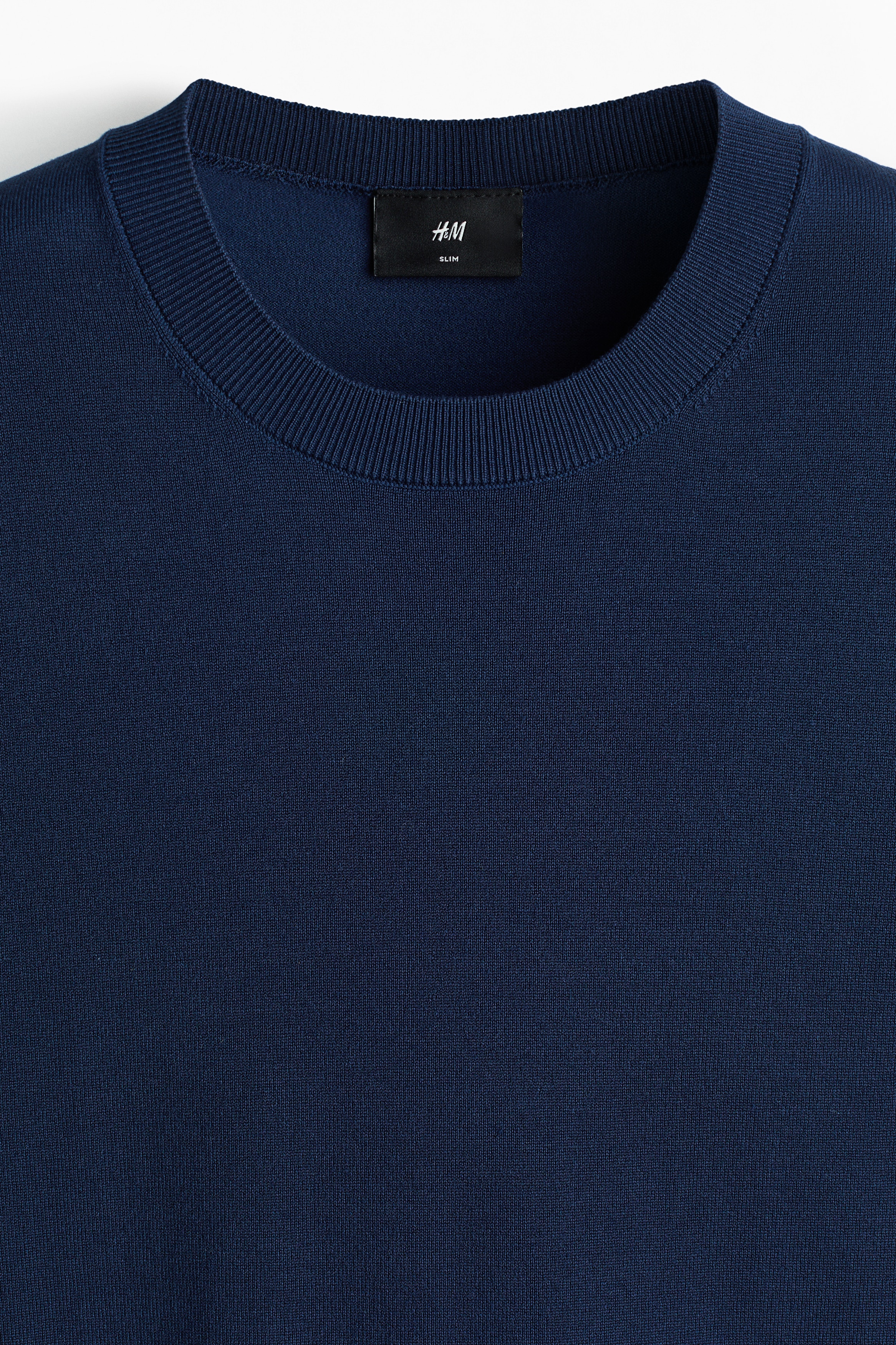 Slim-Fit Knit T-Shirt