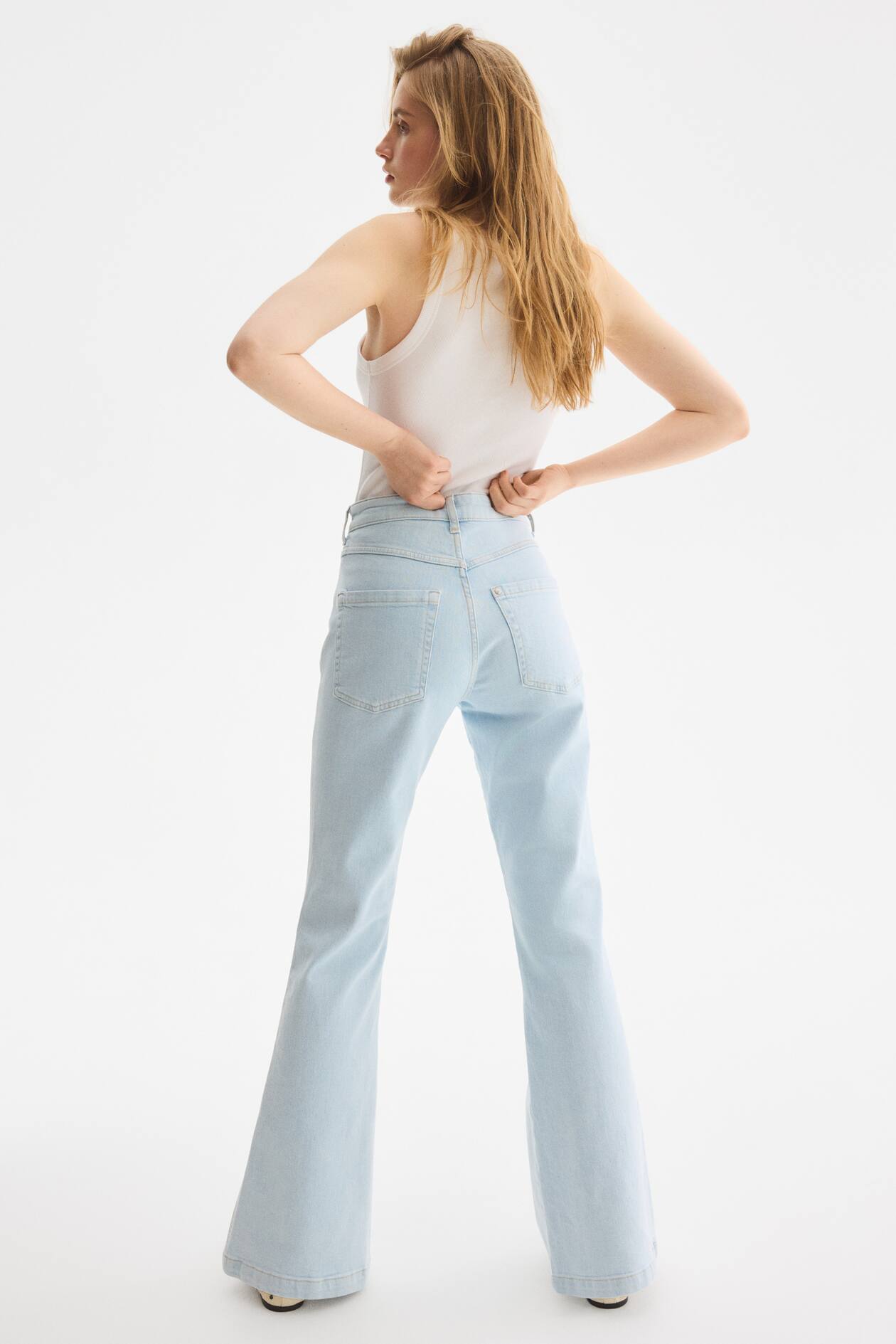 Flared Ultra High Jeans - image 5