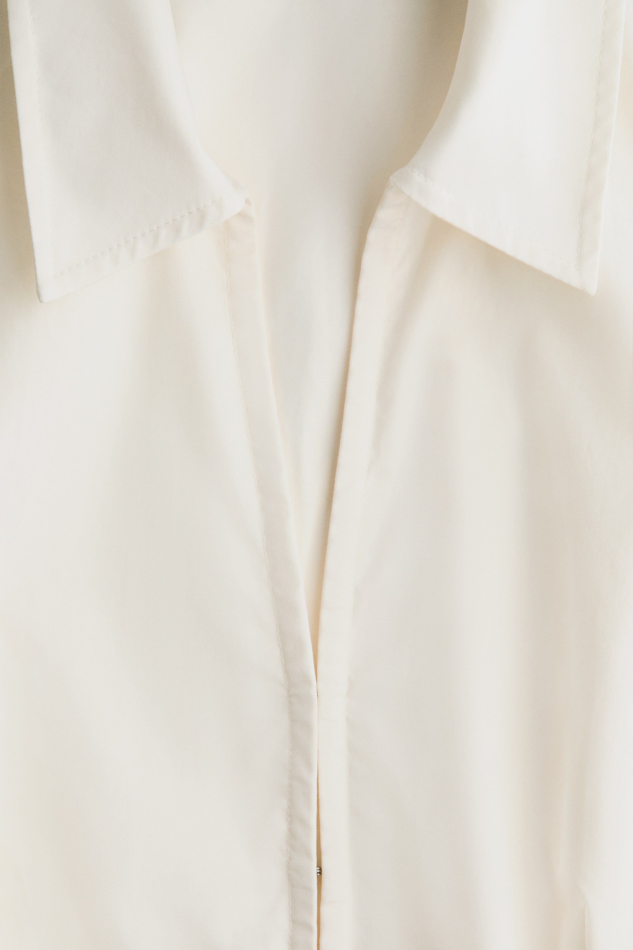 View larger image: Sleeveless cotton shirt - White - Ladies | H&M IN 2