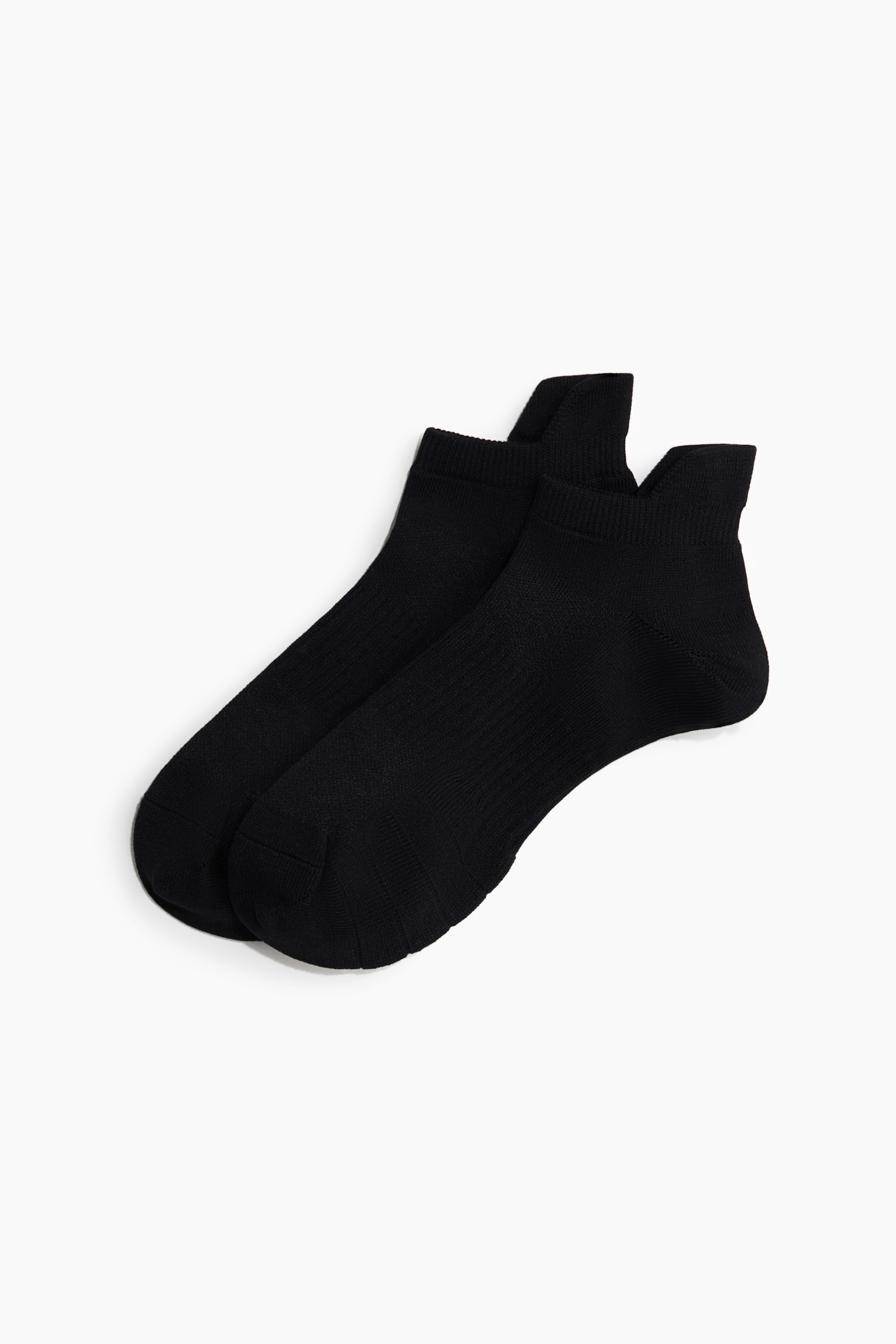 H&M Move Мужские спортивные носки H&M DryMove, 5 шт, цвет: Чёрный — фото 2