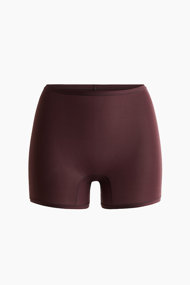Braga Shortie Seamless - Marrón oscuro/Beige oscuro - 1