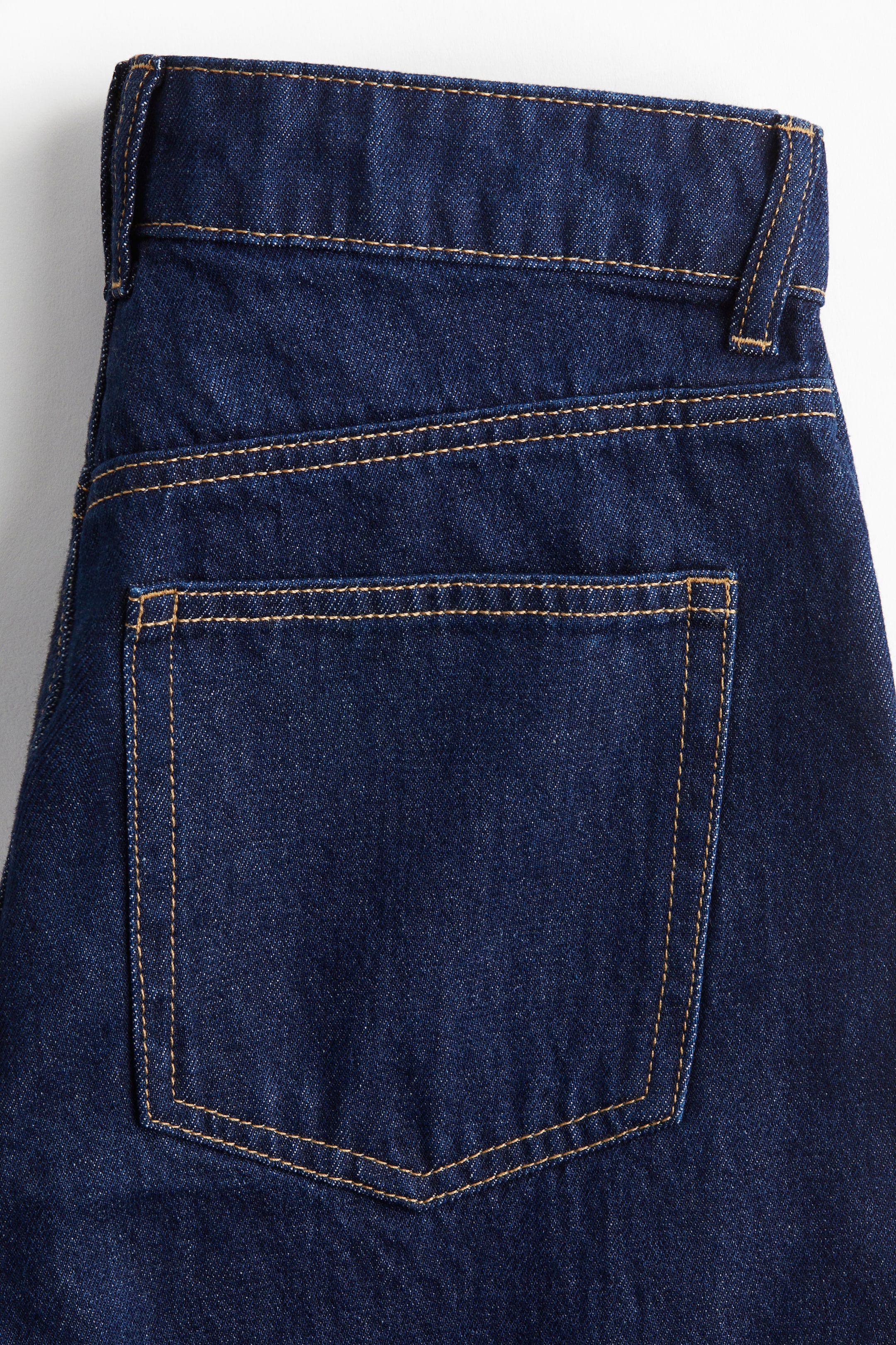 Wide High Jeans - Azul denim oscuro - Ladies | H&M MX