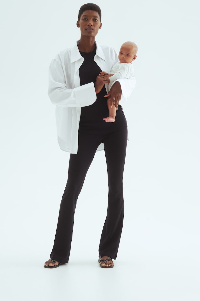 Leggings Premaman Herzmutter - Cotone, Vita Alta, Comodi E Morbidi - Foto 10