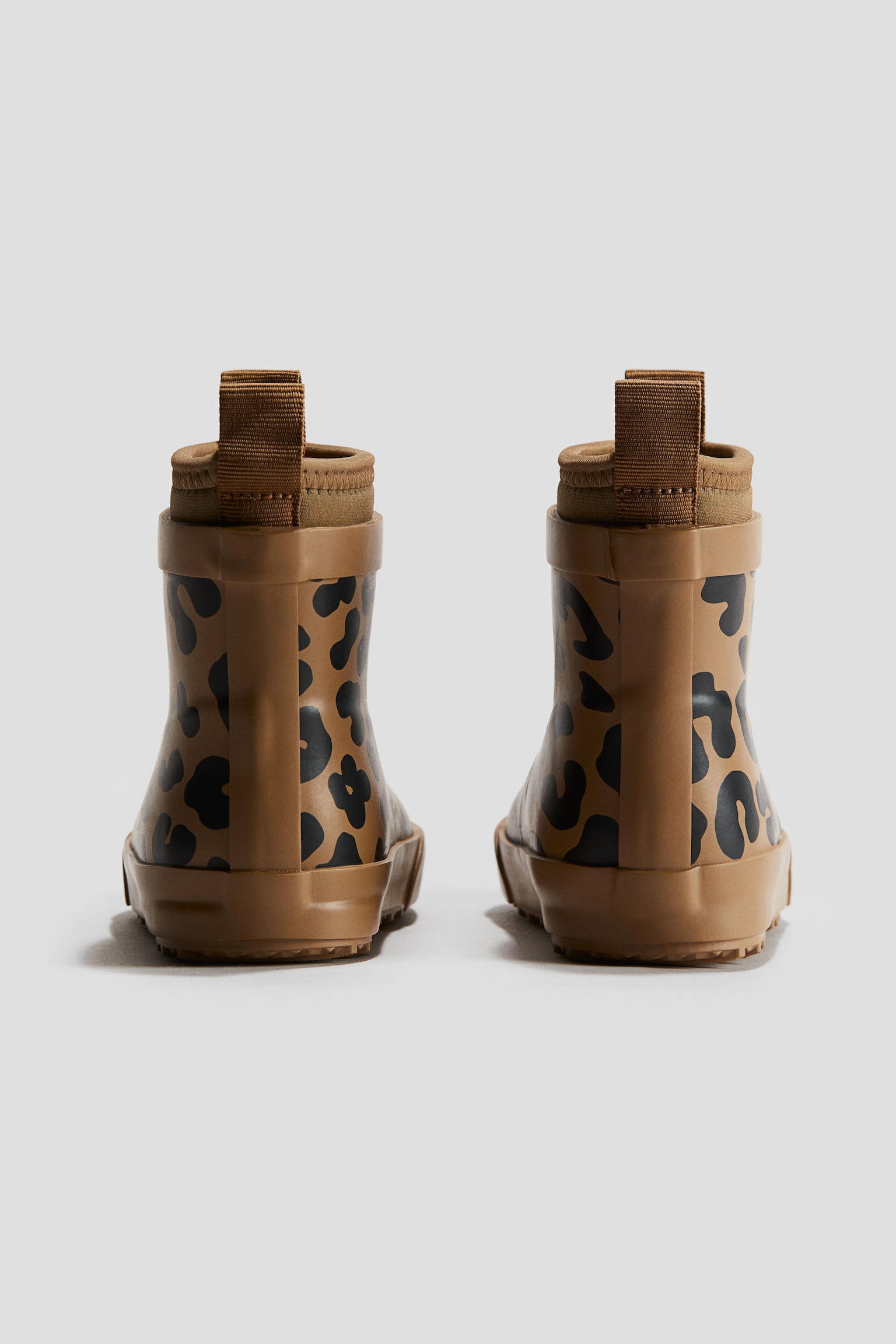 Wellingtons - Beige/Leopard-print - 2