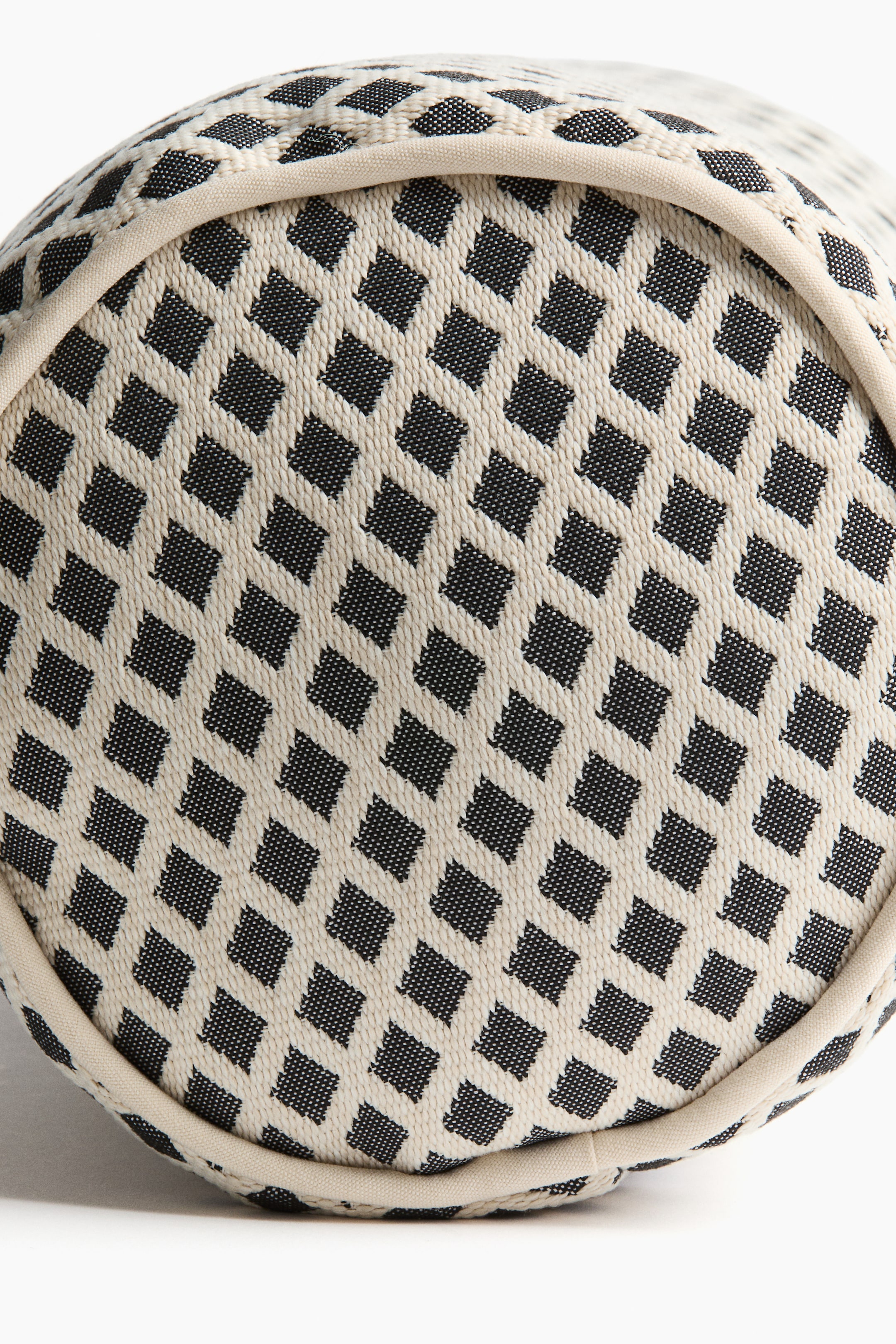Traversin d'extérieur en tissu jacquard