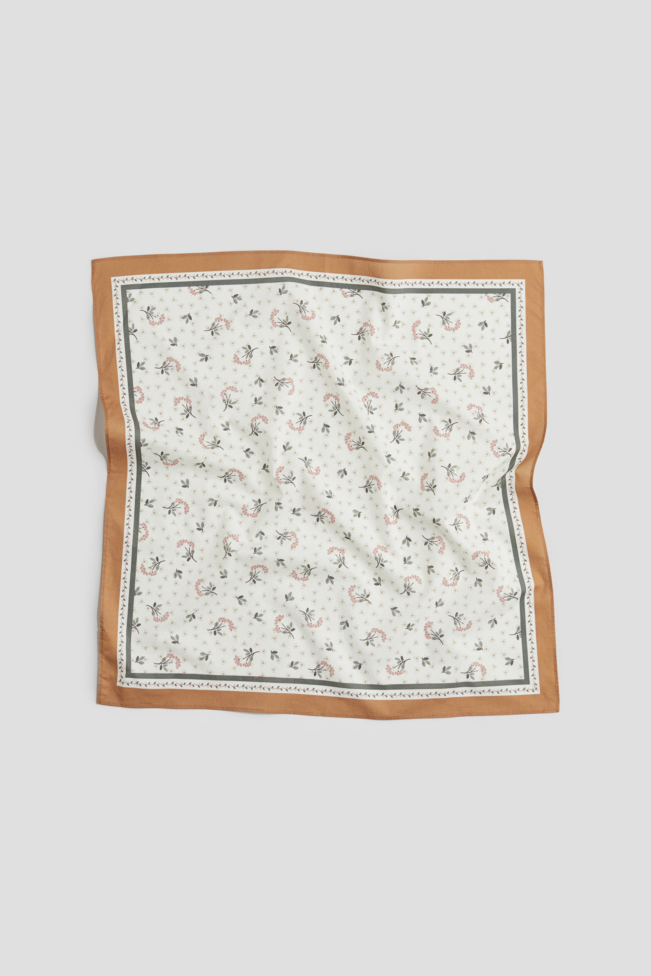 Patterned Cotton Scarf