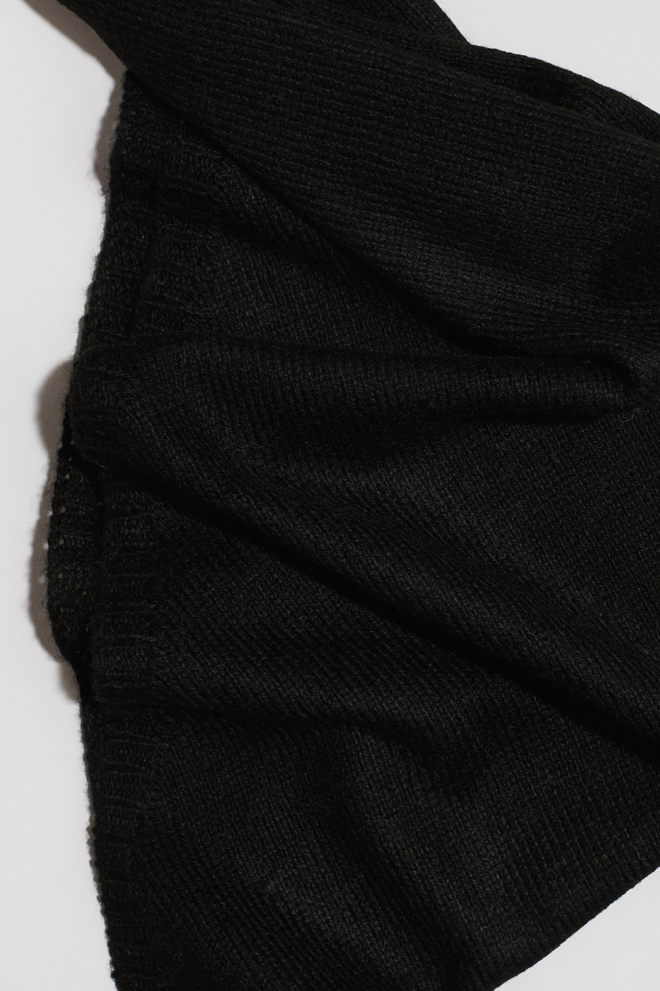 Fichu en tricot fin