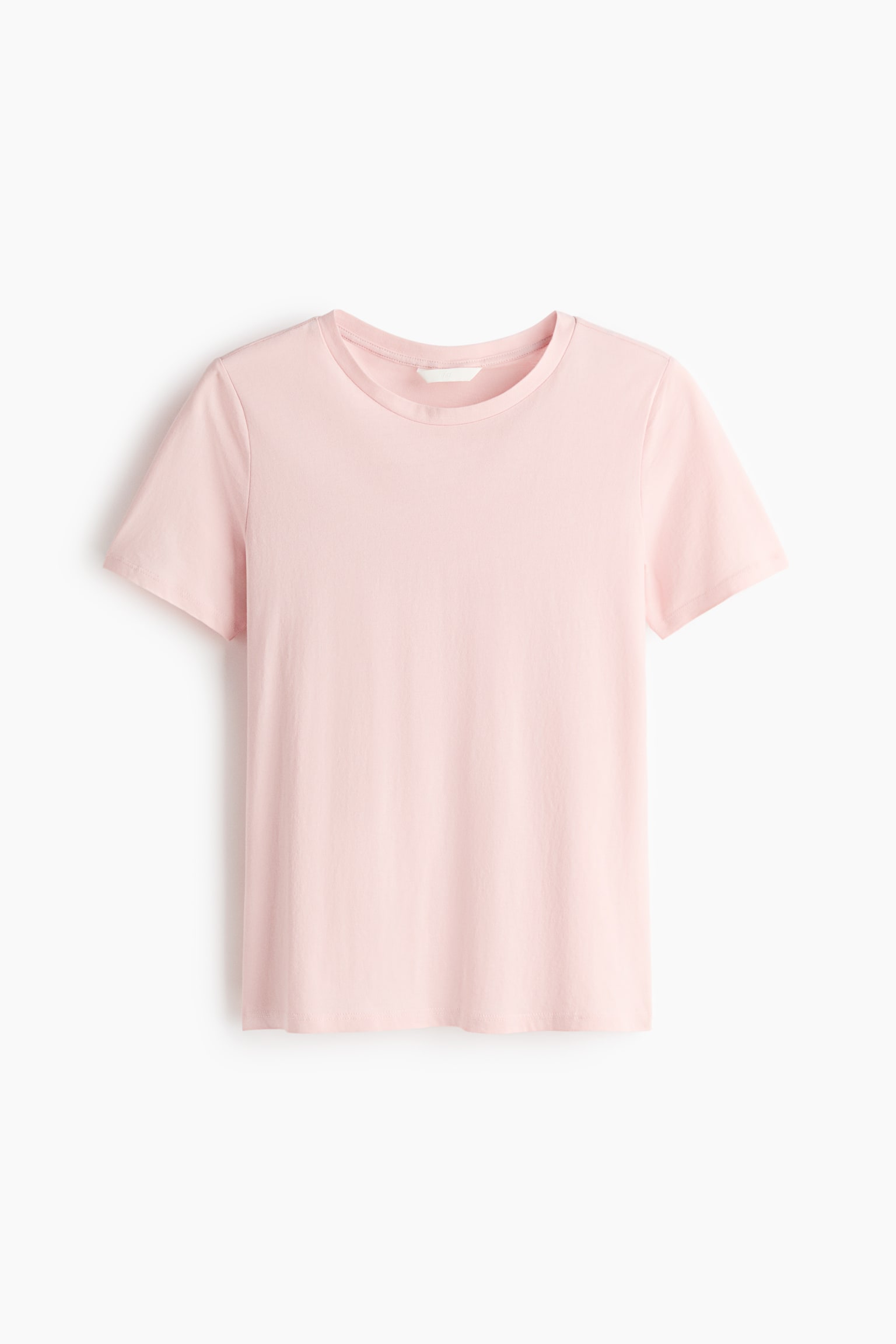 コットンTシャツ - ライトピンク/ホワイト／ネイビーブルーボーダー/ライトグレーメランジ/カーキグリーン