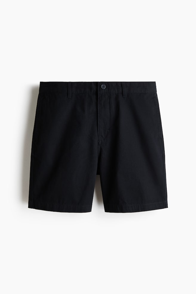 Relaxed Fit Chino shorts - Black/Navy blue/Beige/White/Khaki green/Light pink - 1